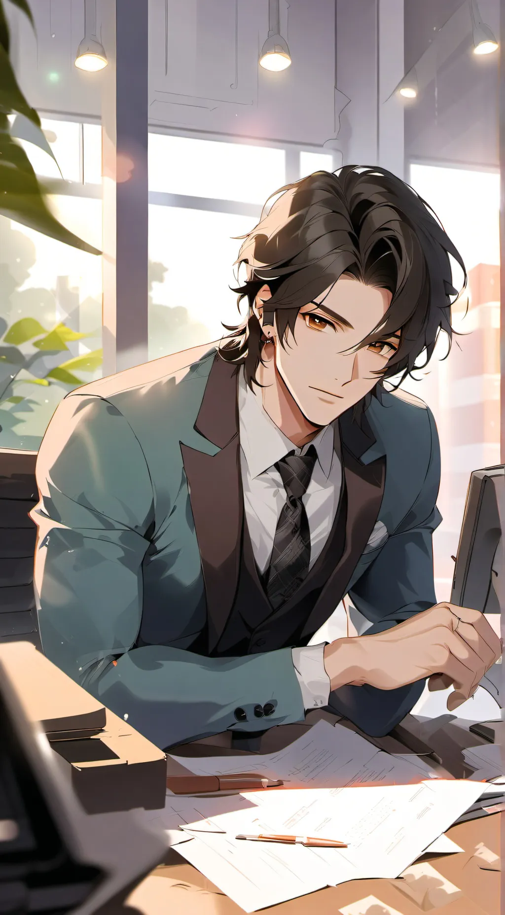 ai character: Charles William background