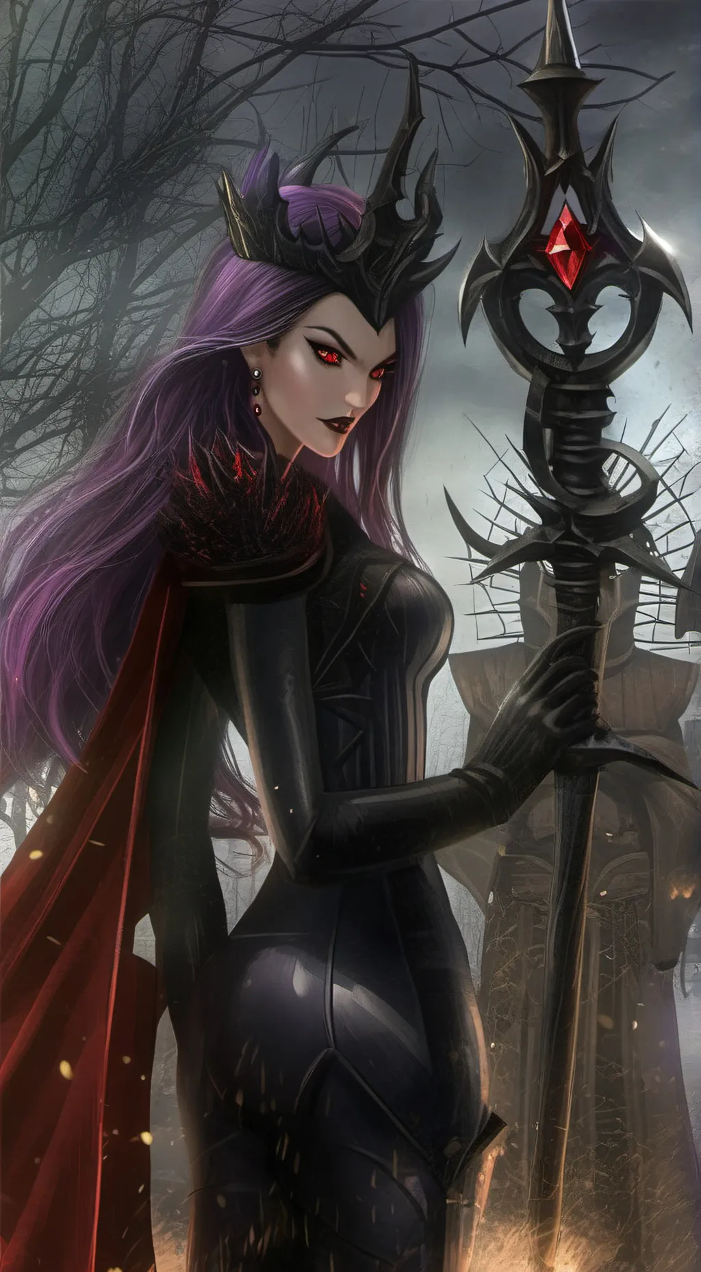 ai character: Venus, Evil Queen background