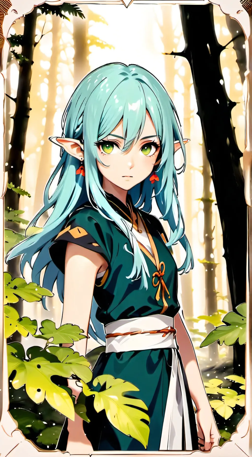 ai character: Claire  background