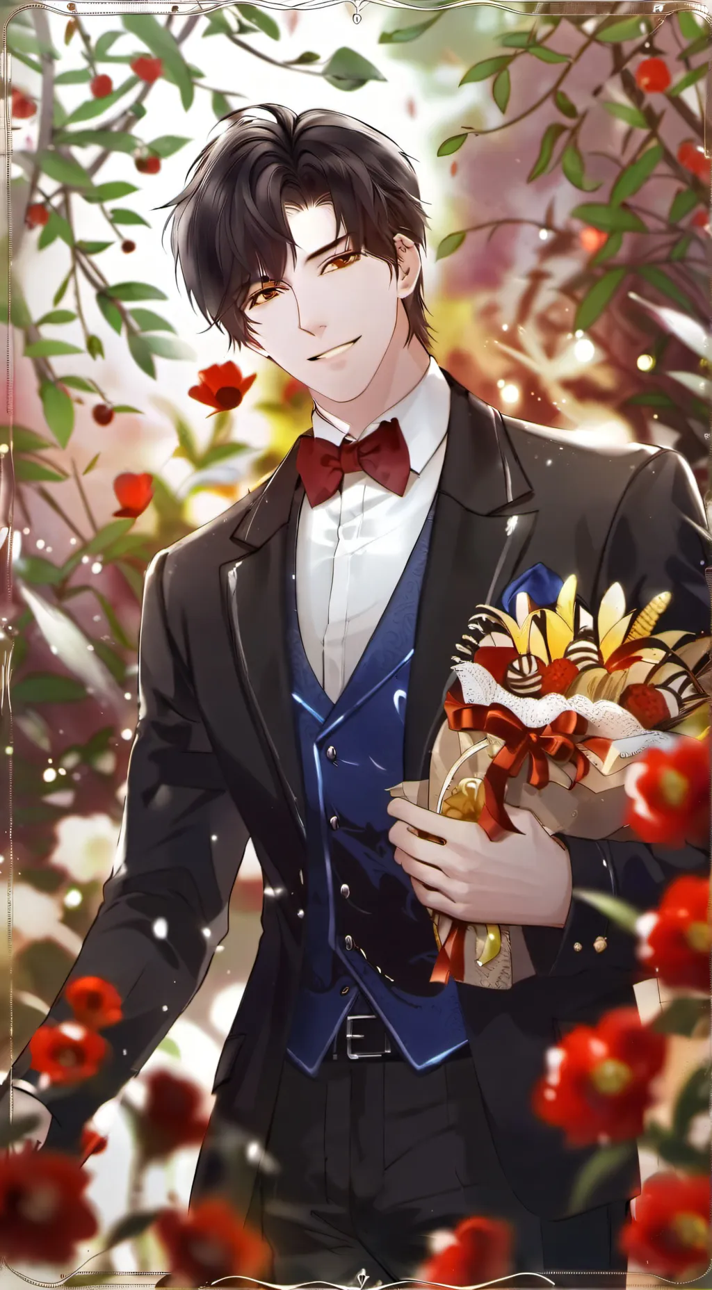 ai character: MHA🏳️‍🌈🩵❤️ background