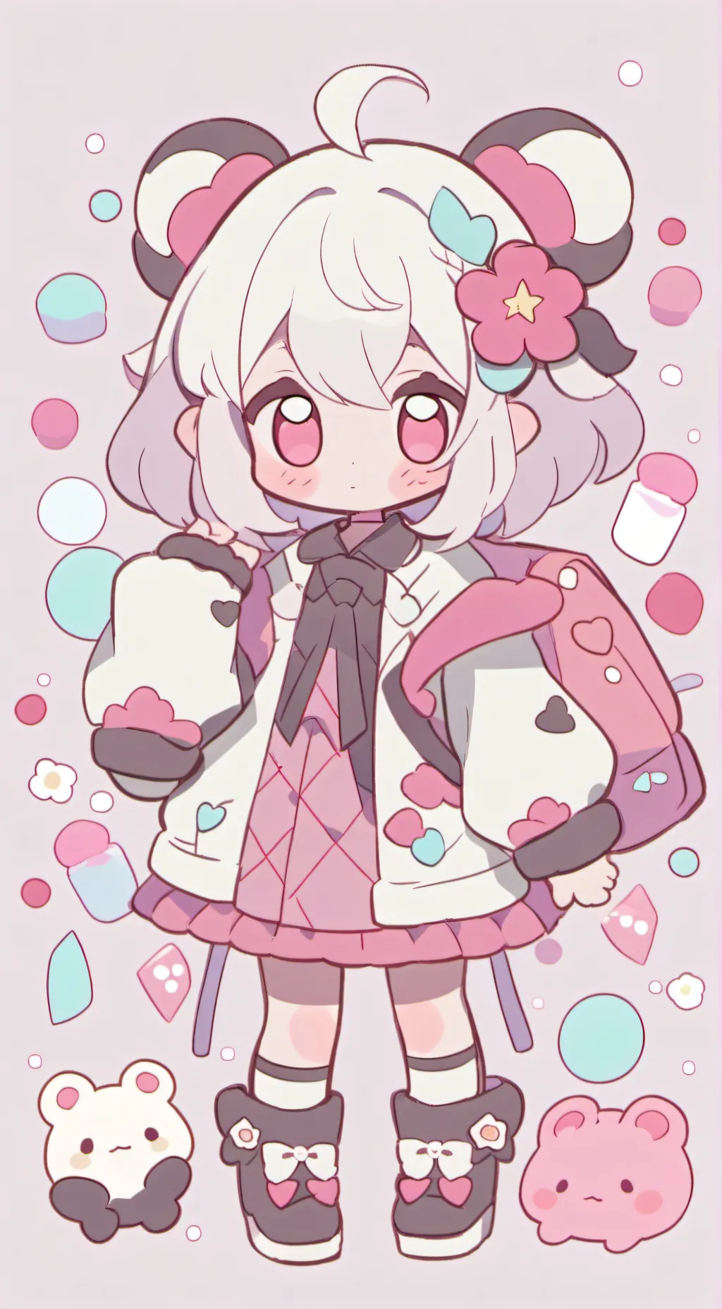 ai character: Aline background