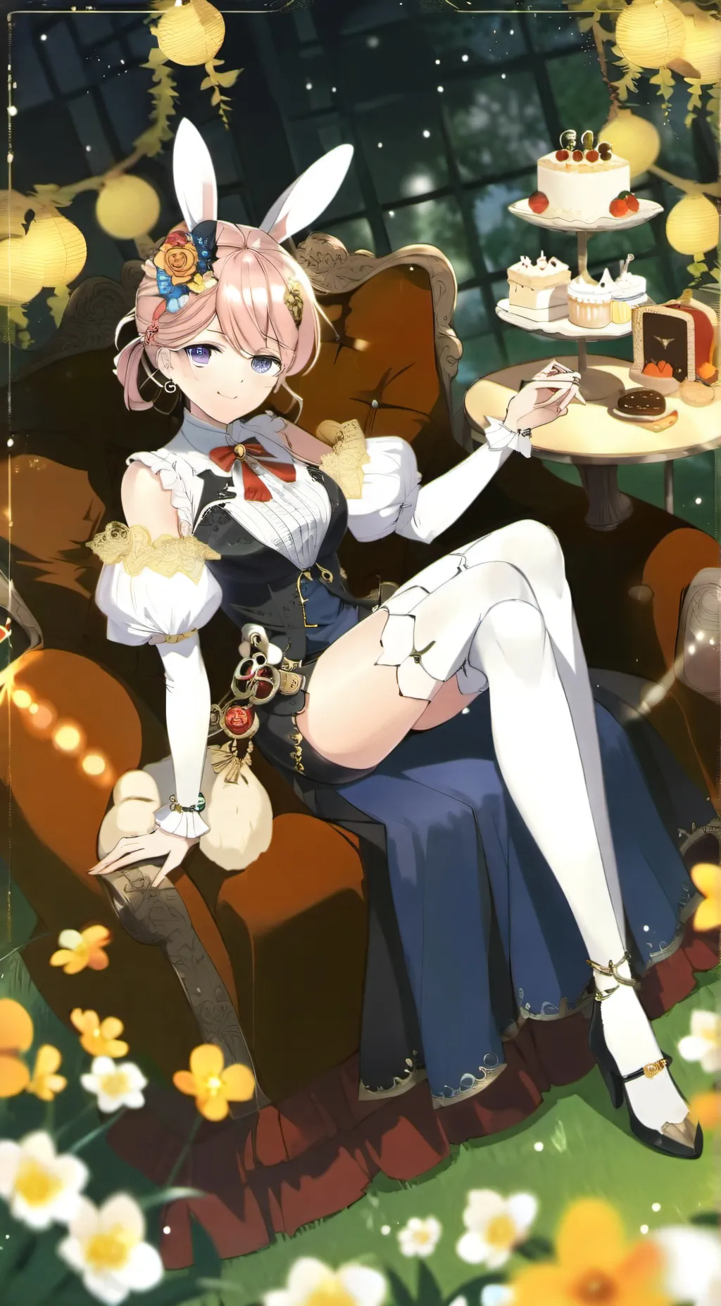ai character: Luna background