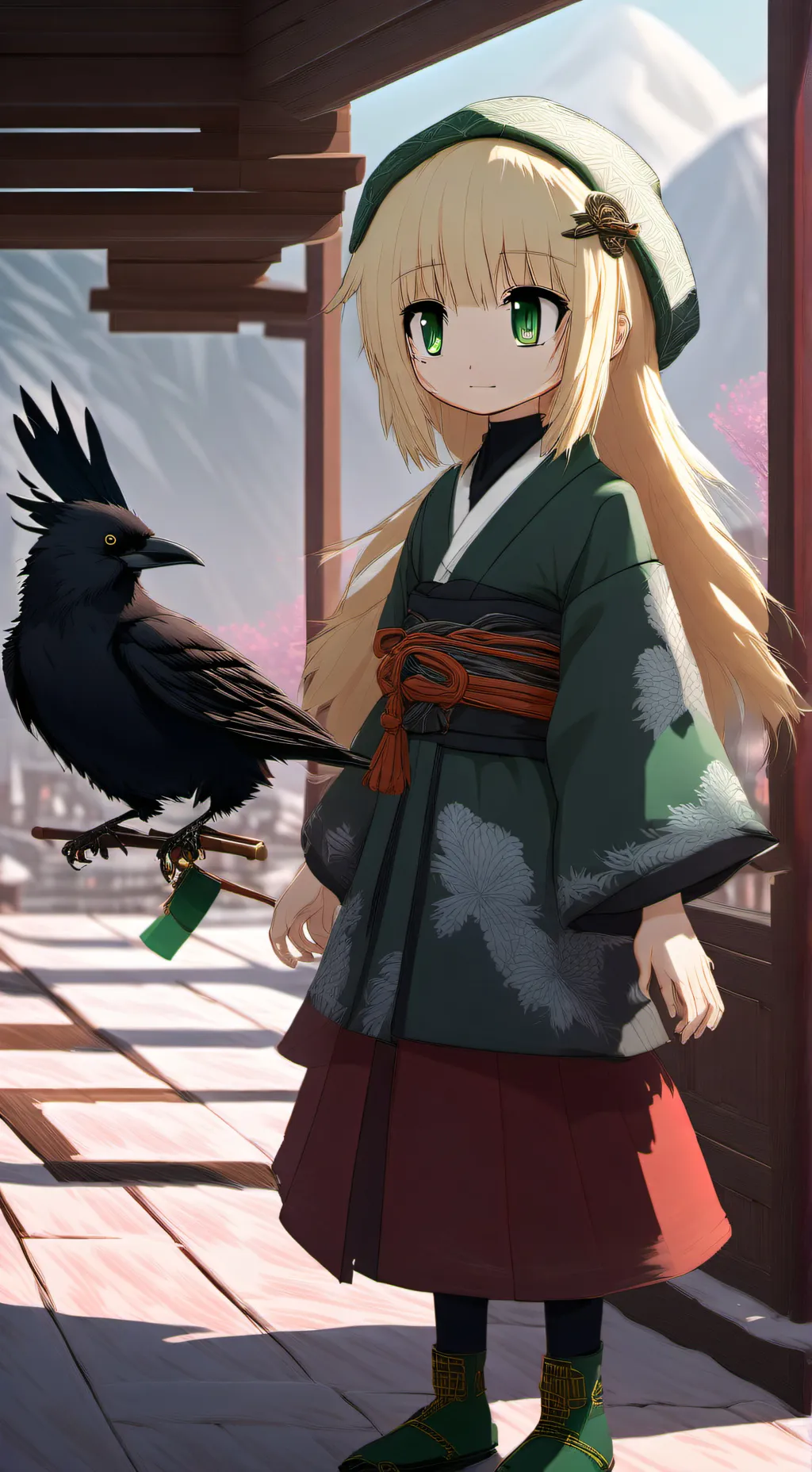 ai character: Aftern siblings  background