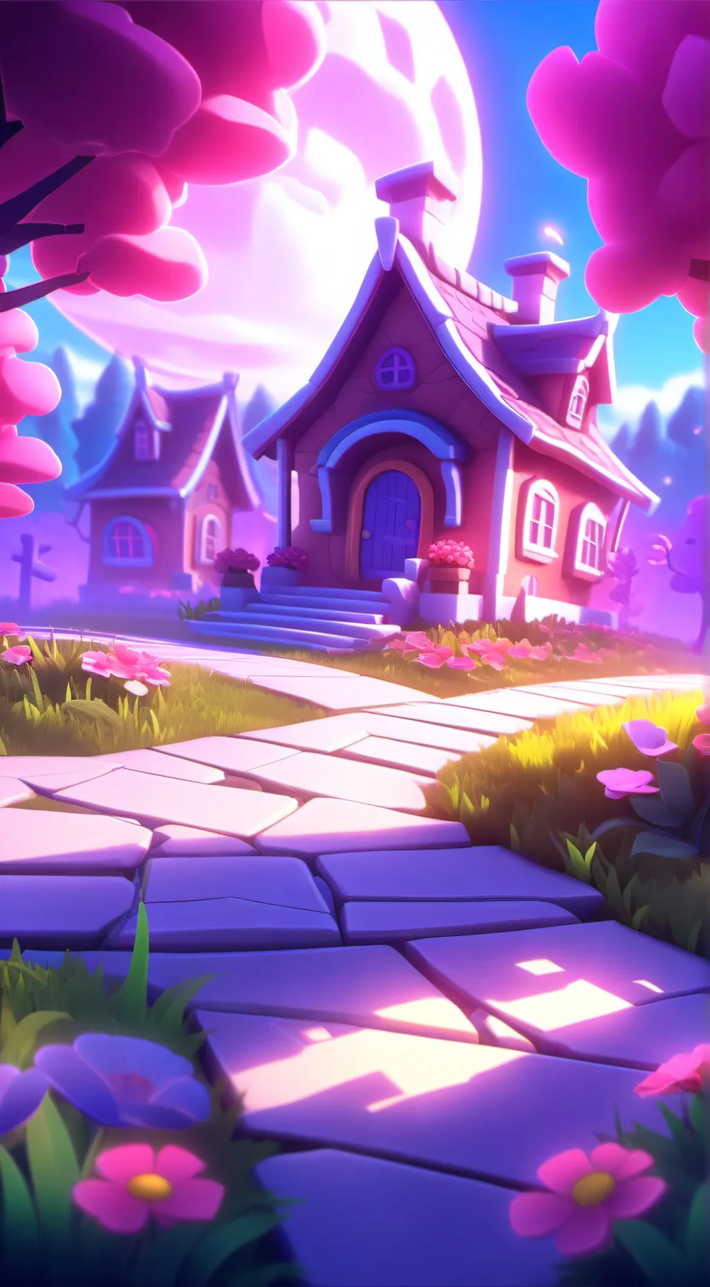 ai character: make a pvz plant background