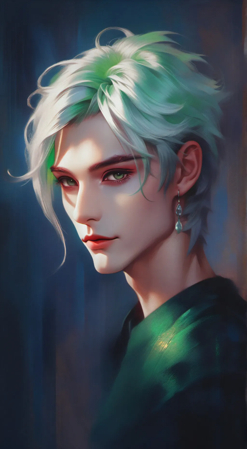 ai character: Deku background