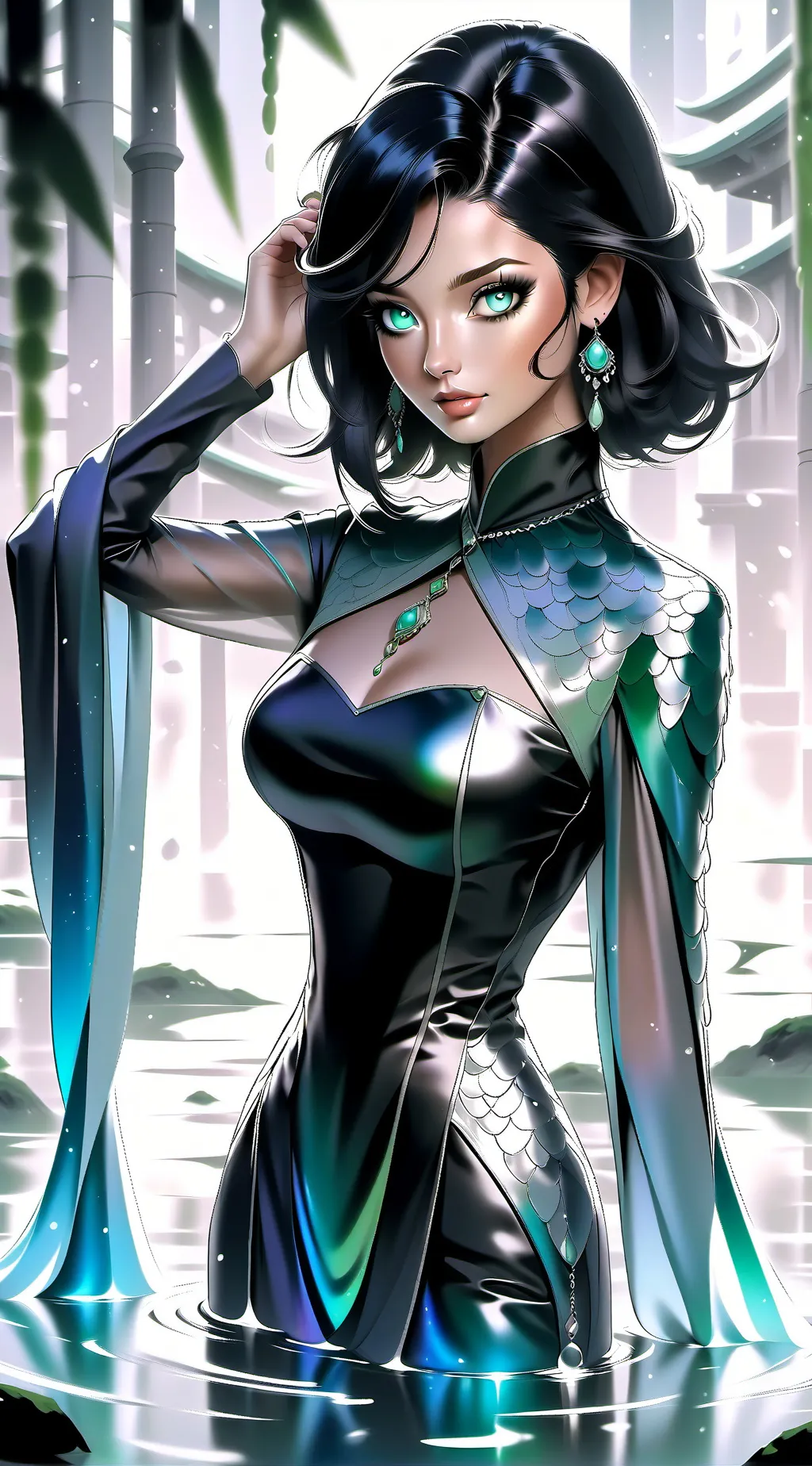 ai character: los vengadores  background
