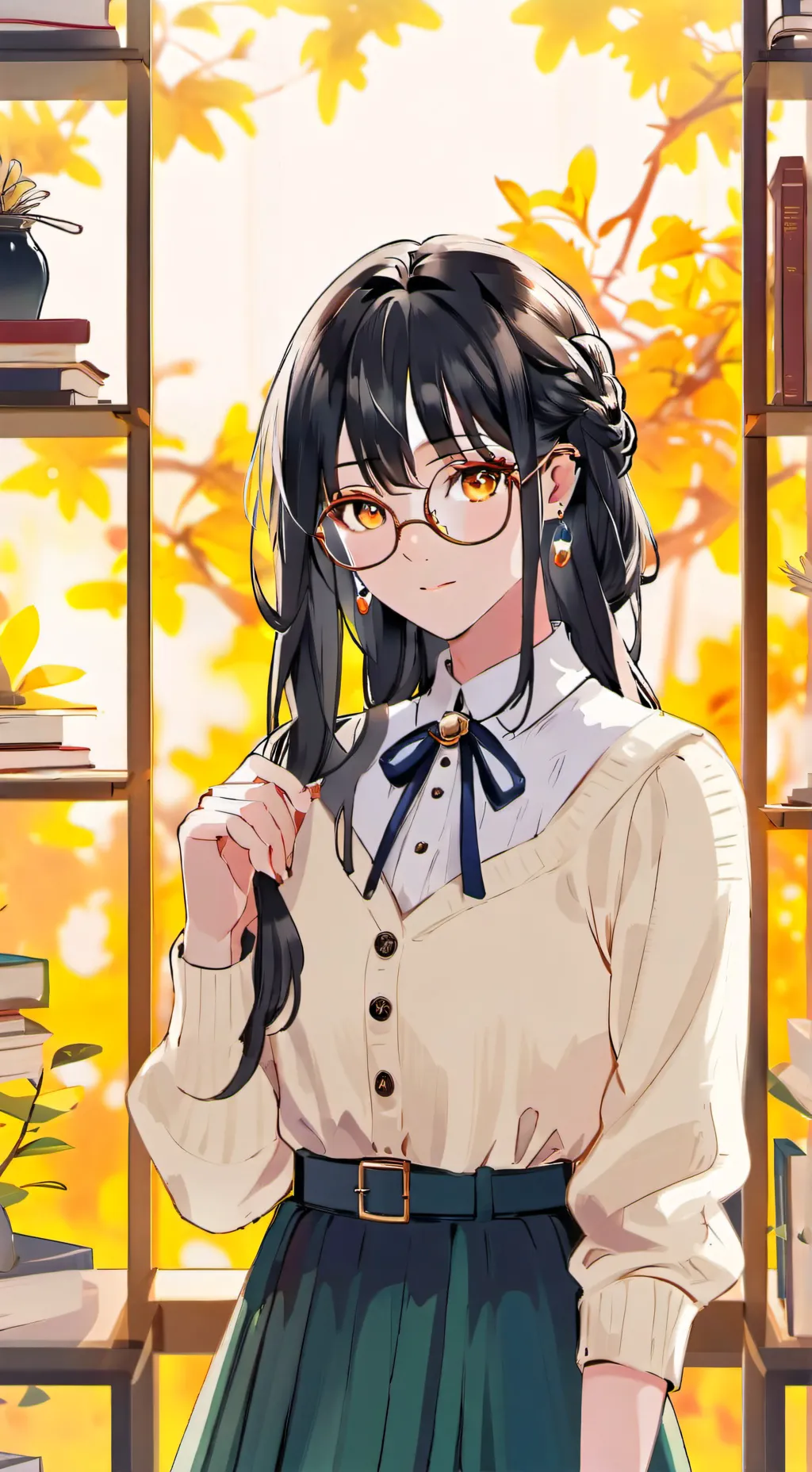 ai character: Himari background