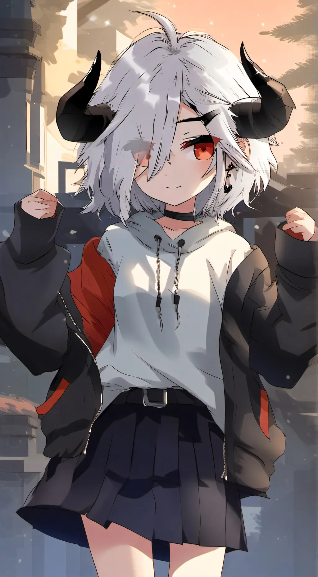 ai character: Glitchplates  background