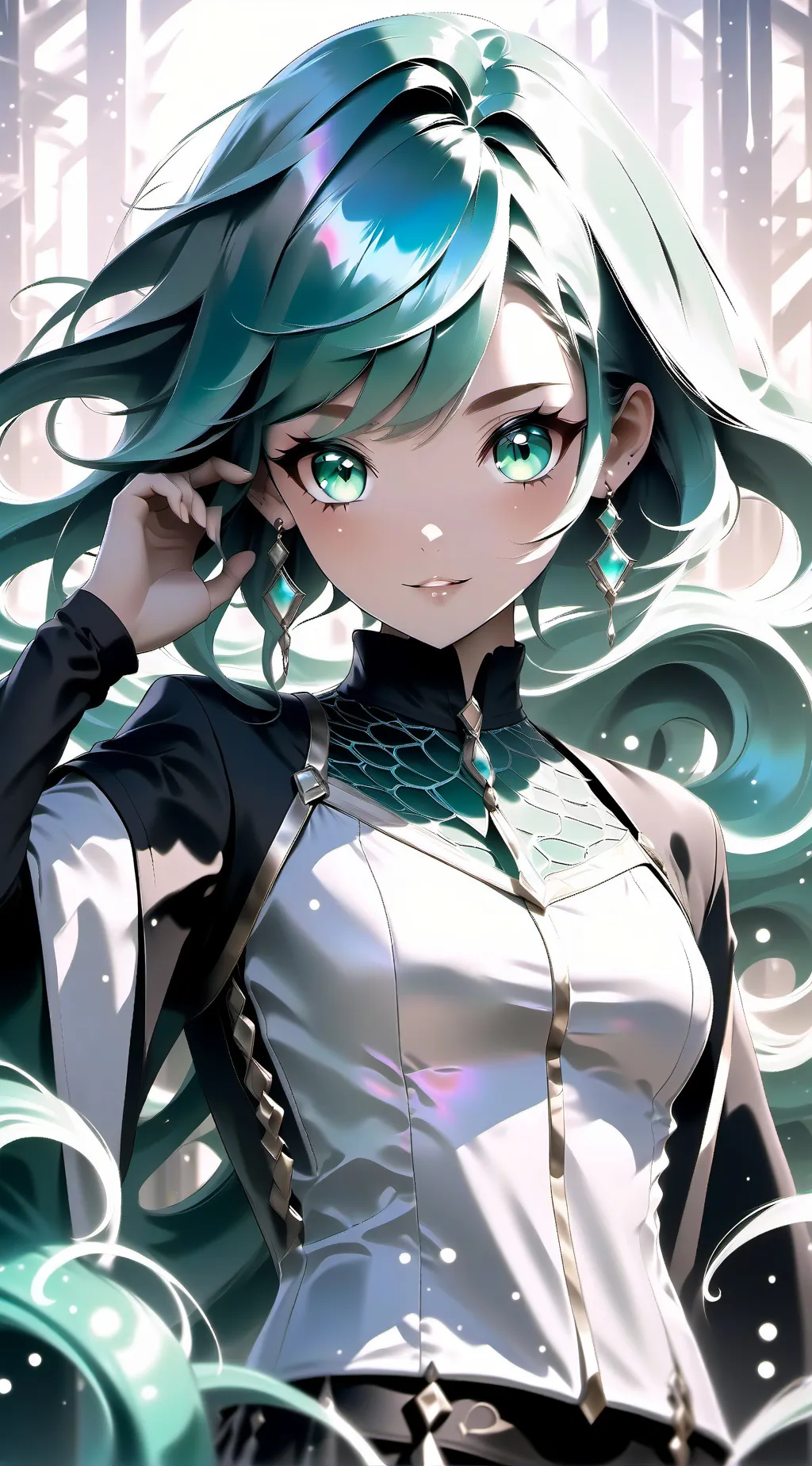 ai character: hacker background