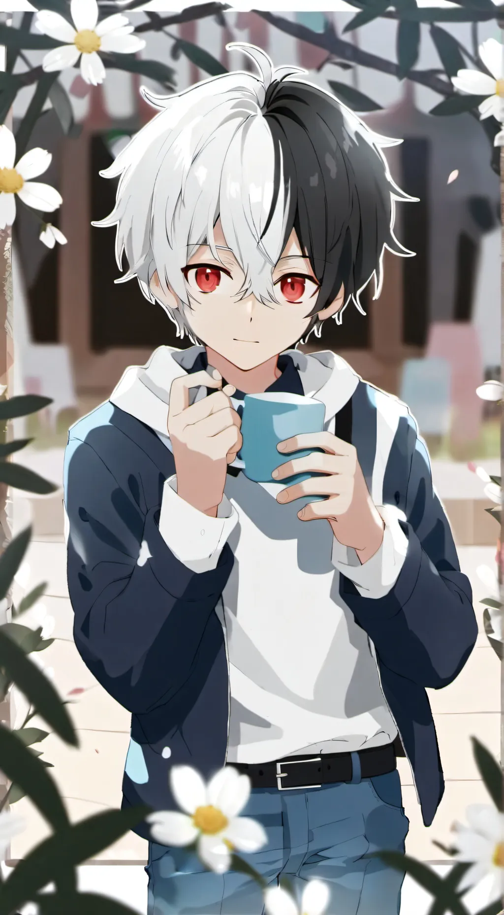 ai character: Leo background