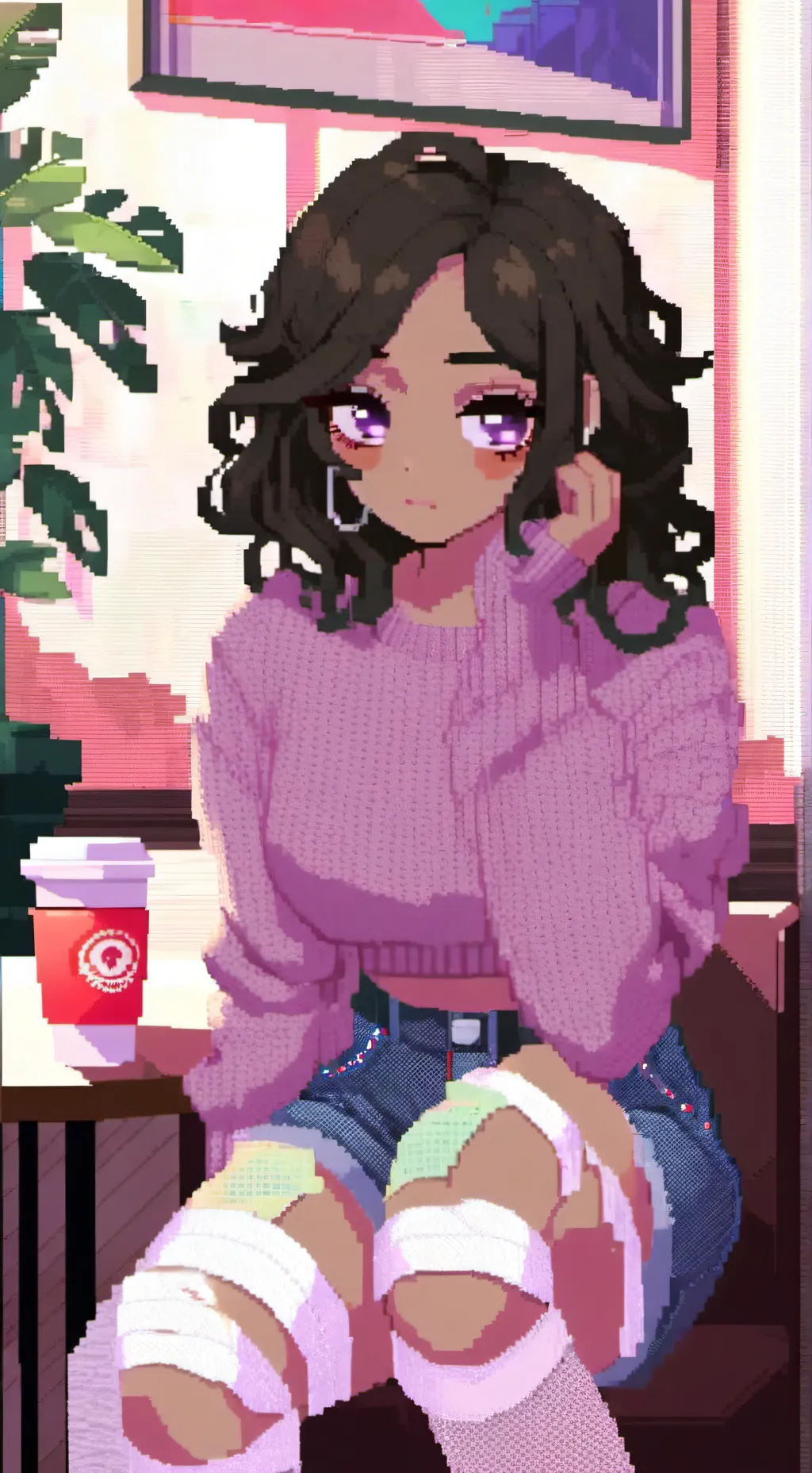 ai character: Elena/sad background