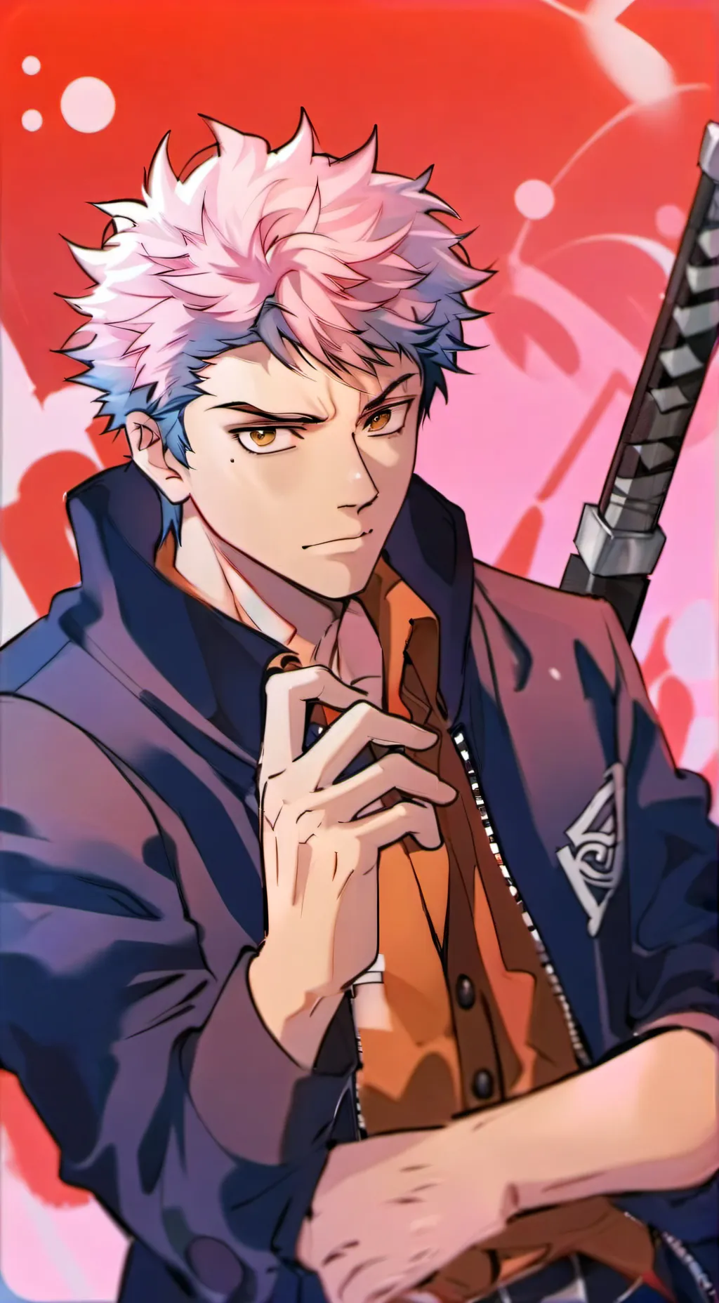ai character: jjk y kj background