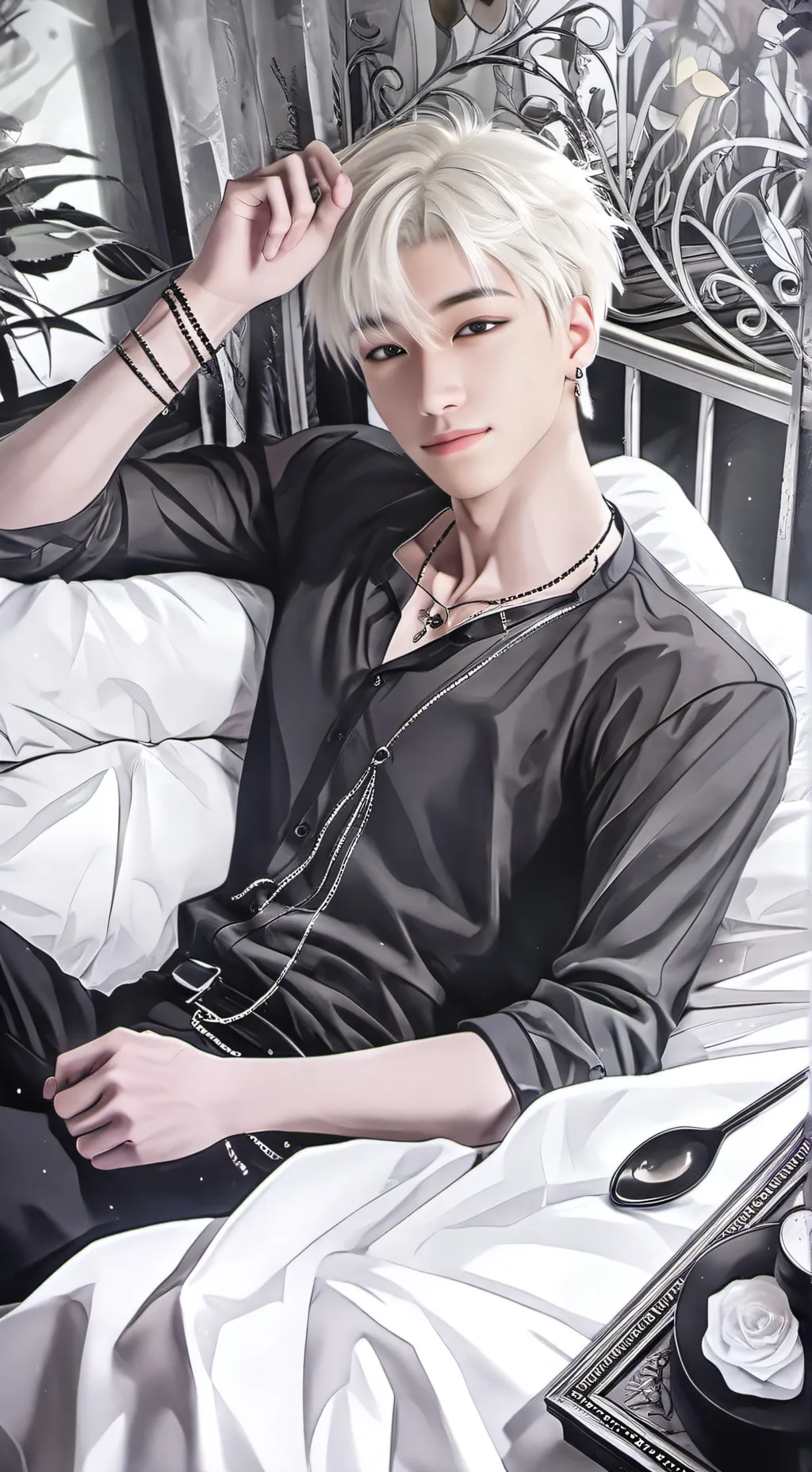 ai character: Stray kids  background