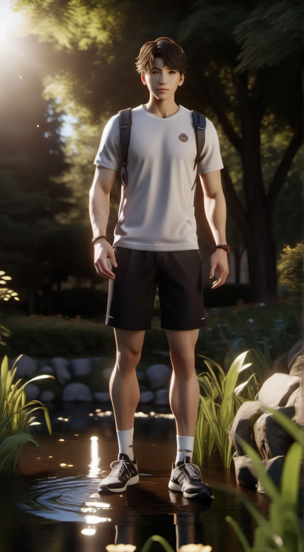 ai character: Raphael background
