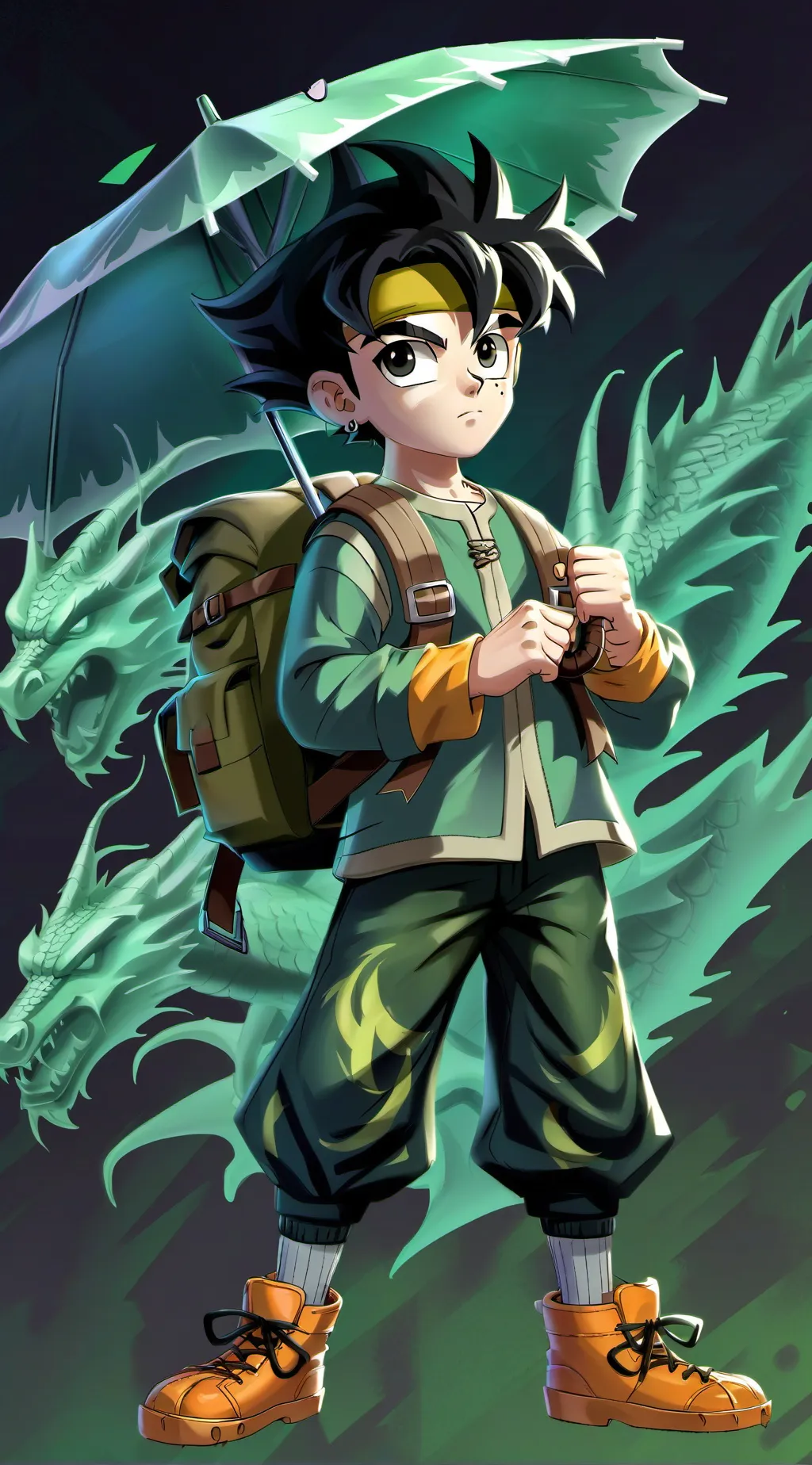 ai character: Ethan background