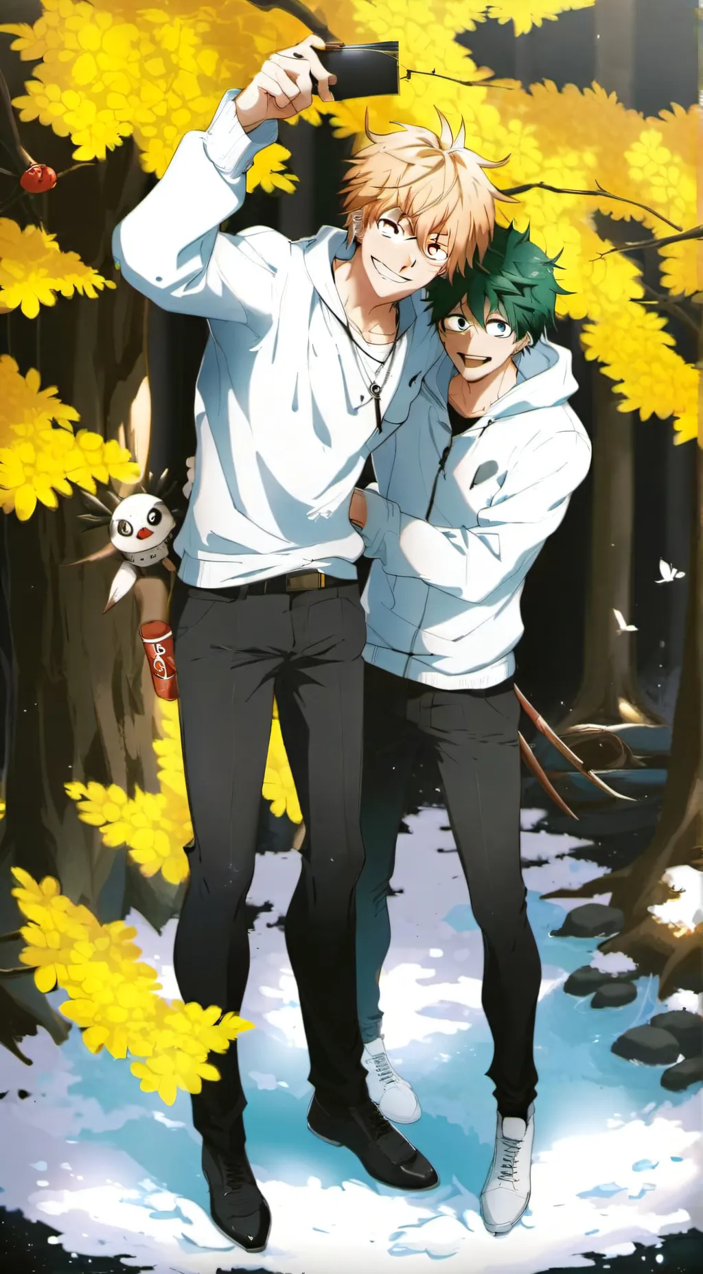 ai character: mha+(LGBTQ 🏳️‍🌈) background