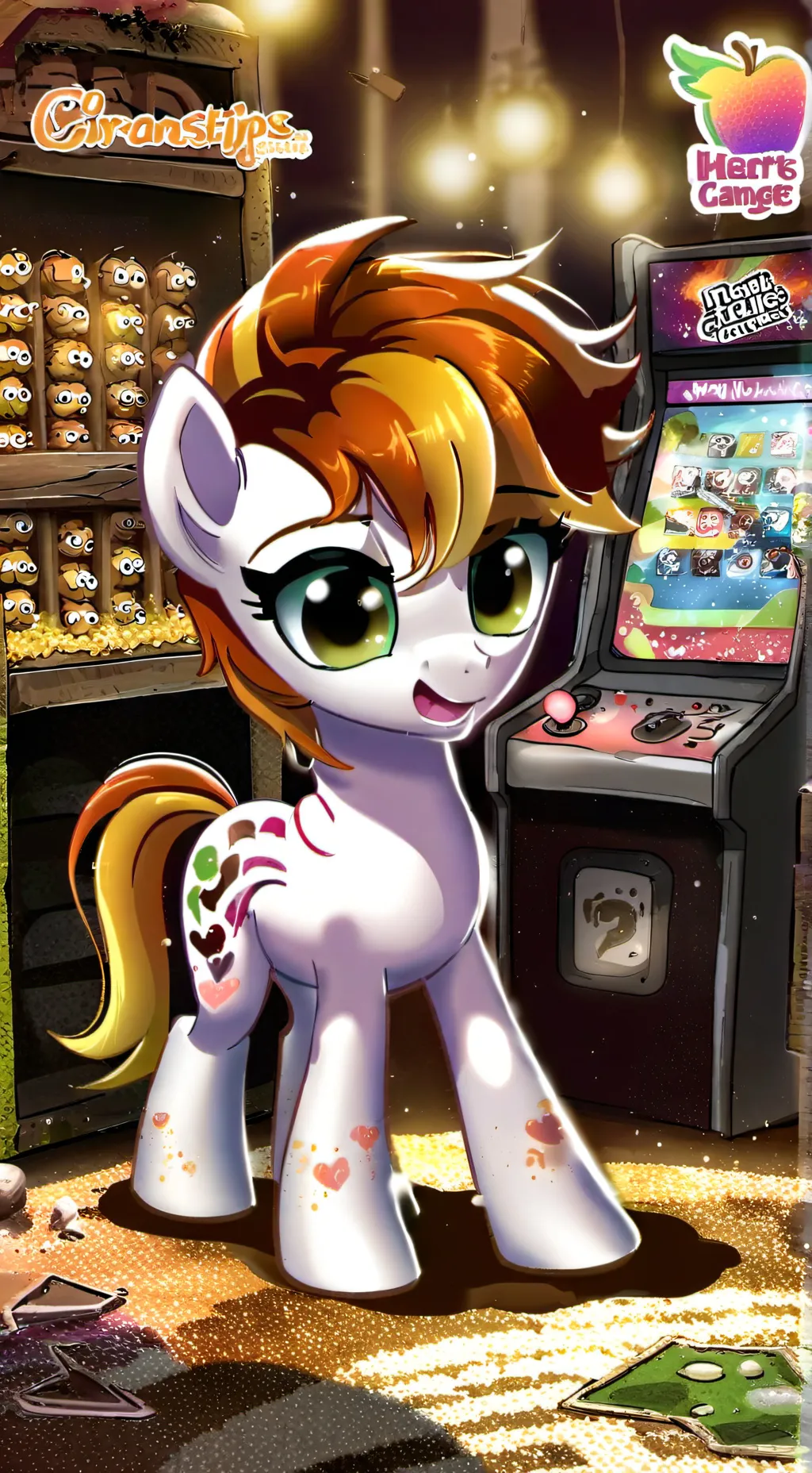 ai character: Button Mash  background
