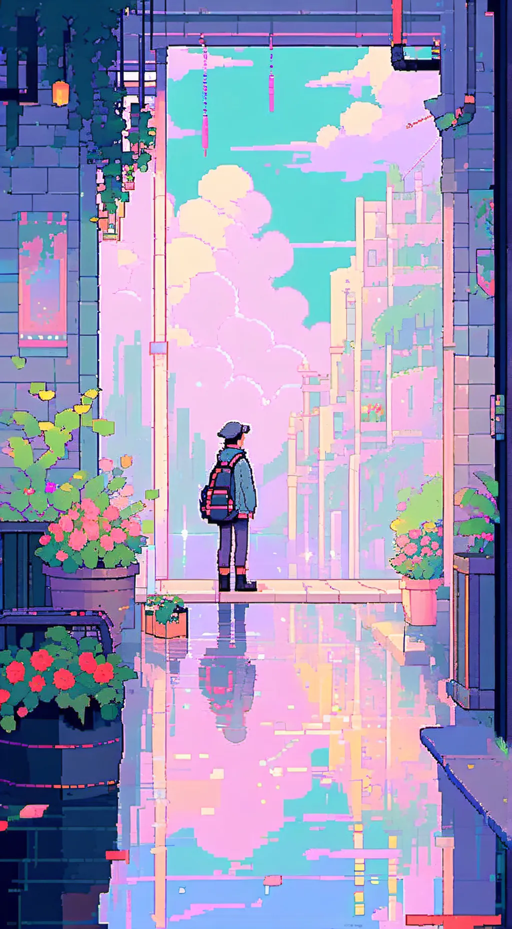 ai character: Principal Pass background