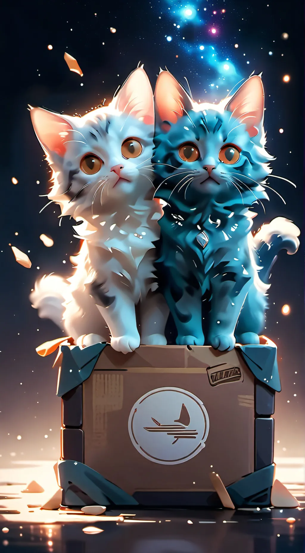 ai character: gatito background