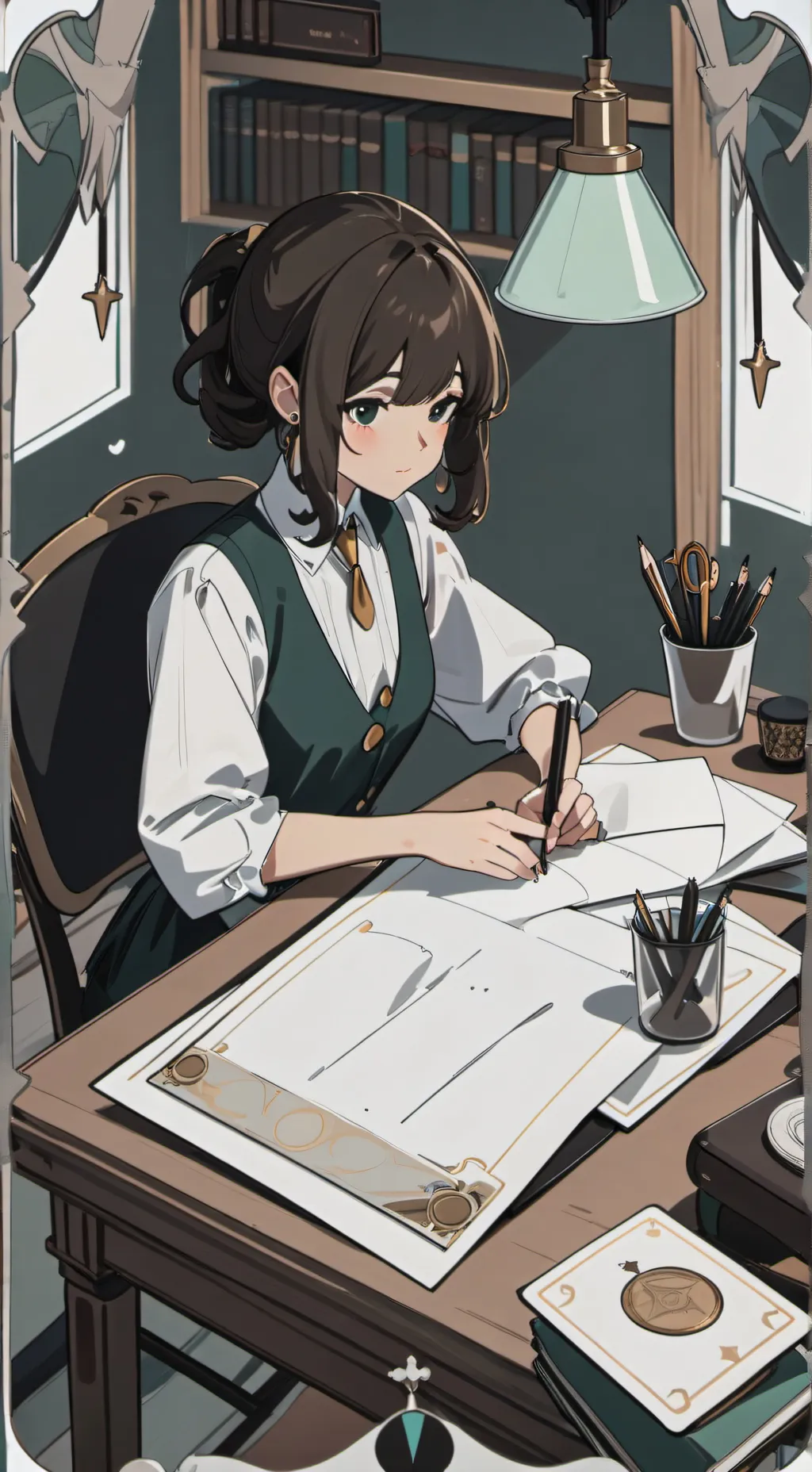 ai character: Calculator  background
