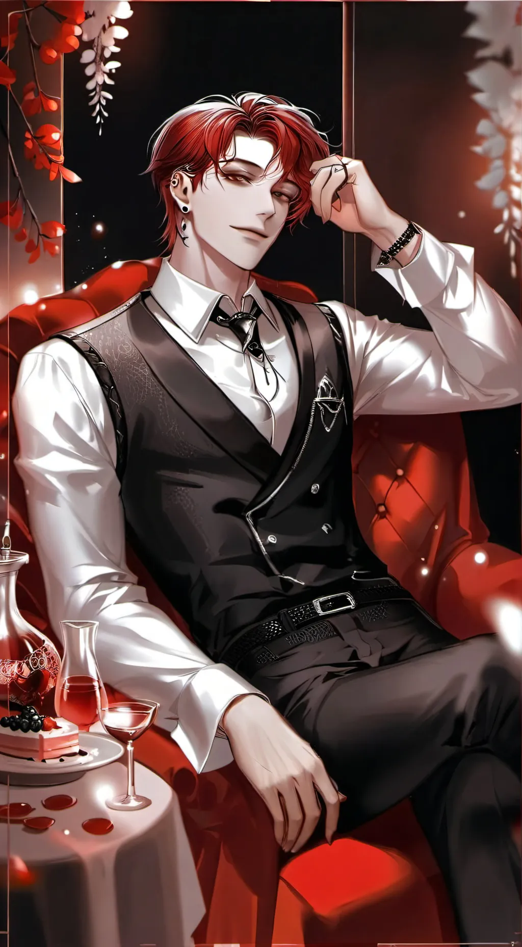ai character: Стонан  background