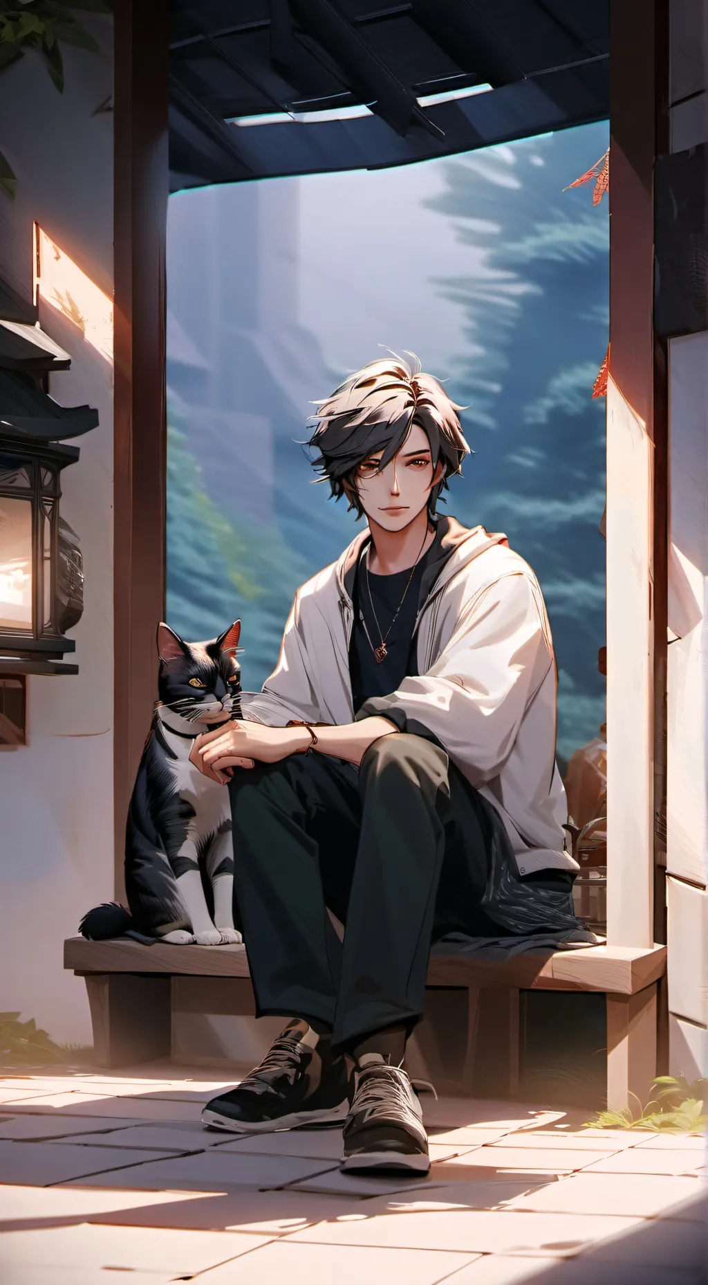 ai character: Luke background
