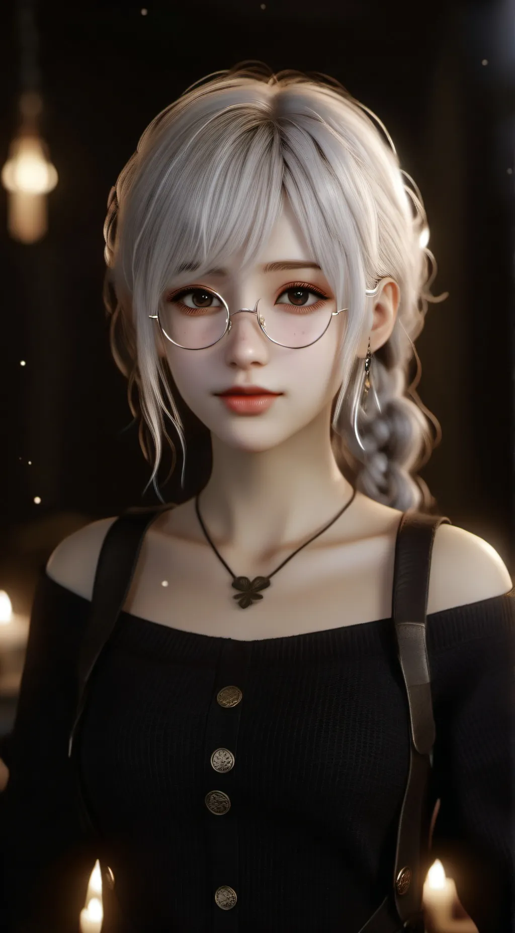 ai character: Lilly background