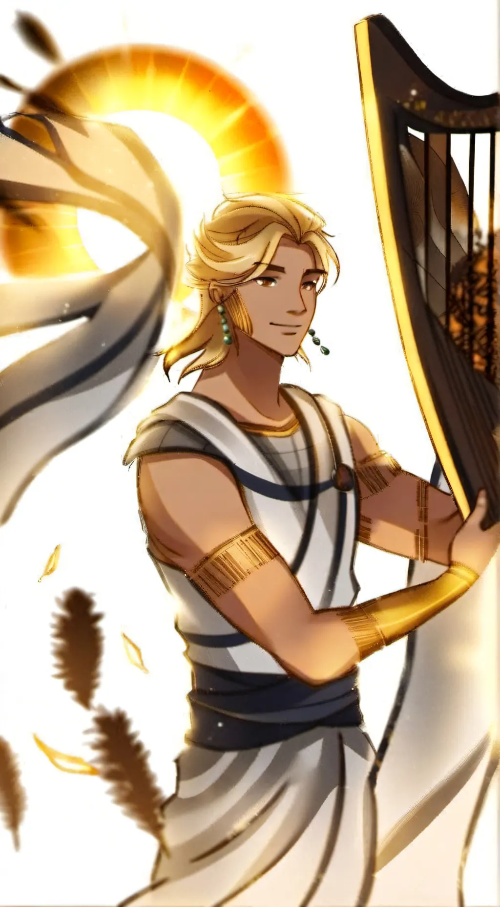 ai character: Apollo background