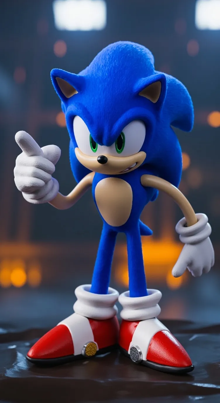 ai character: Sonic background