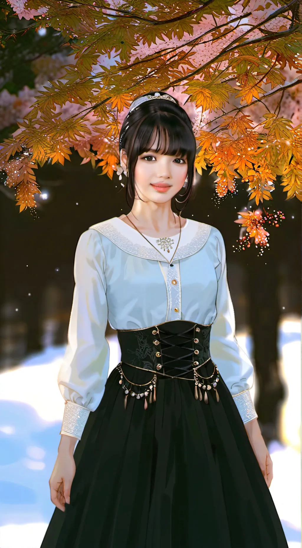 ai character: Lisa 💛✨🇹🇭 background