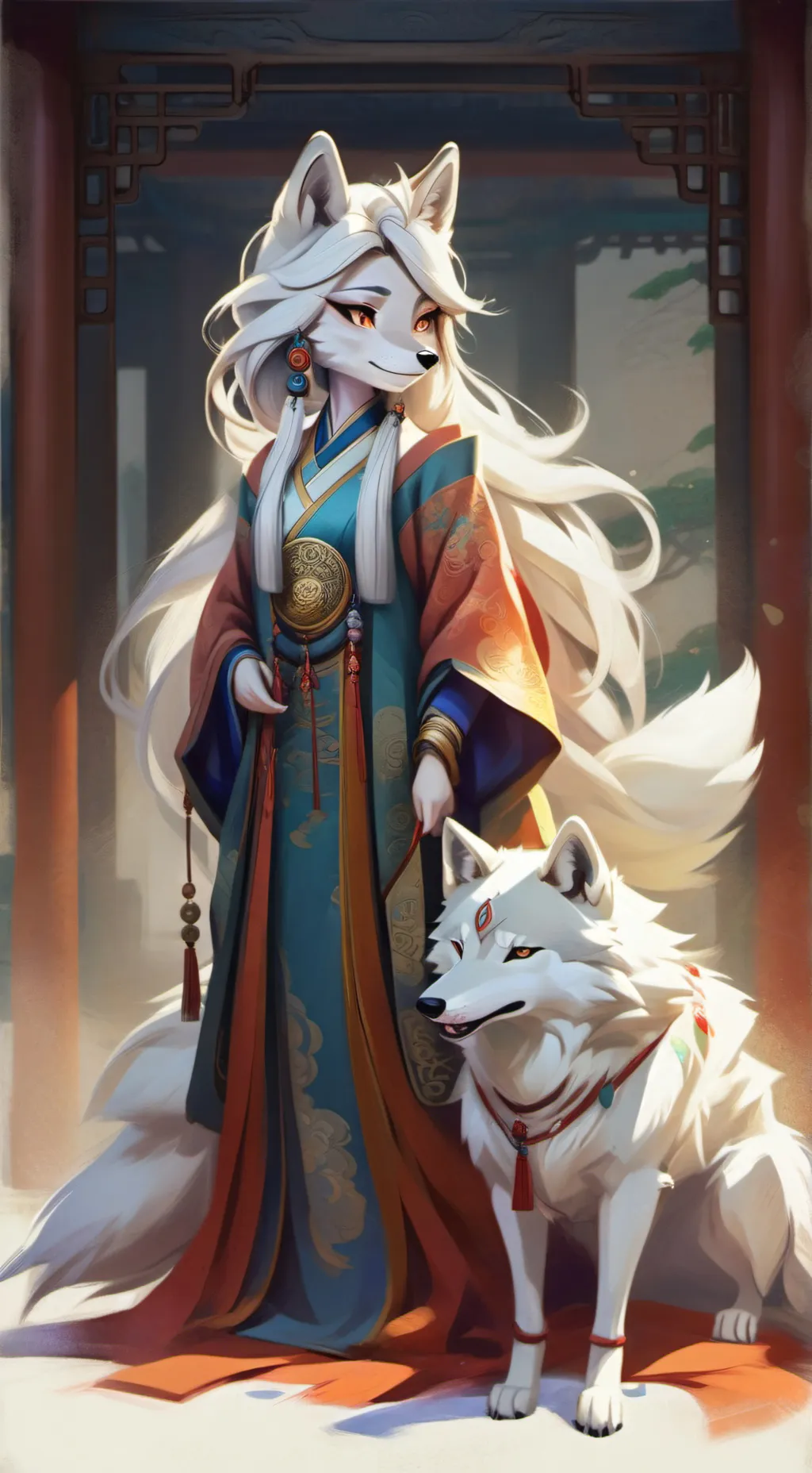 ai character: Mei Lin background
