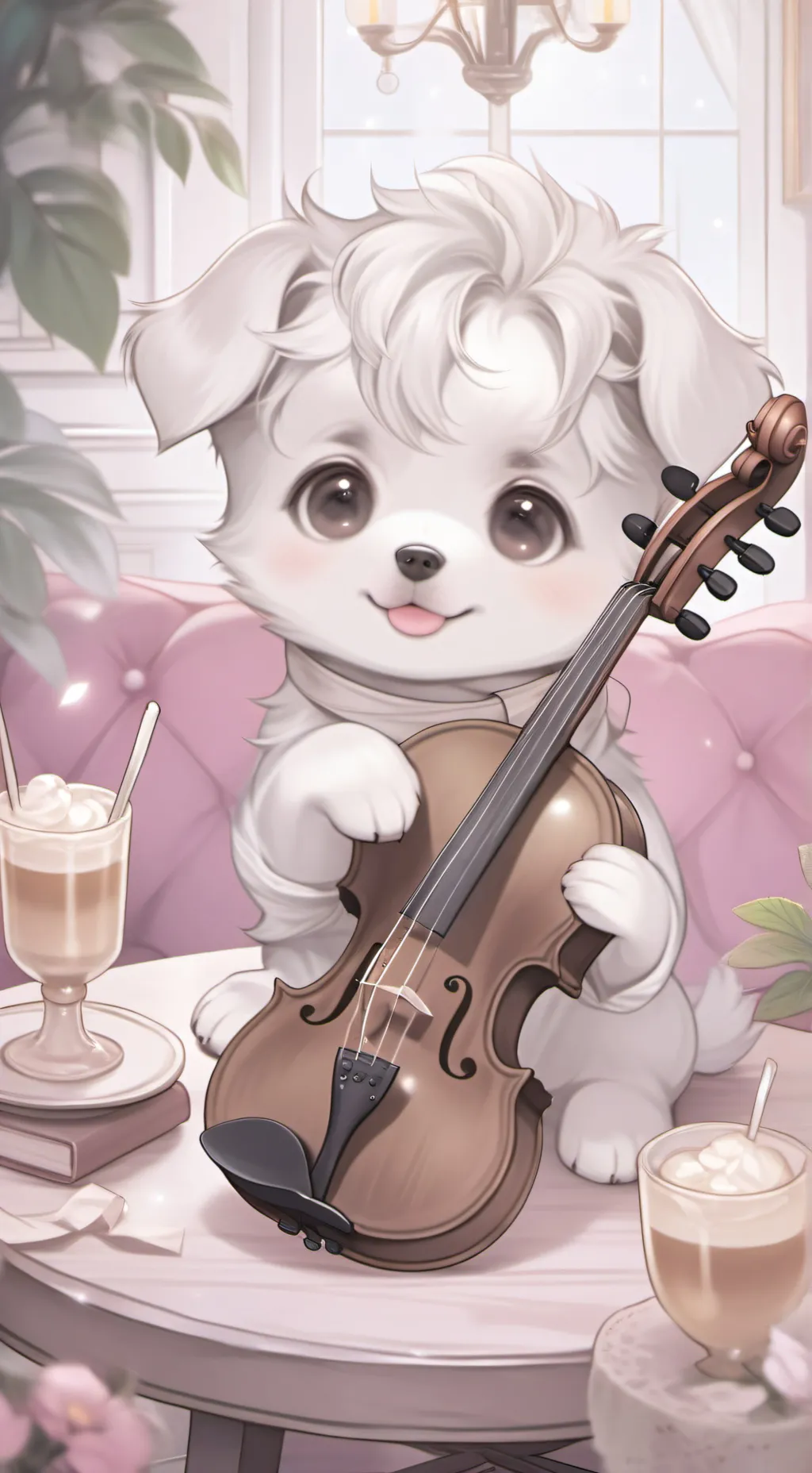 ai character: me first talkie background