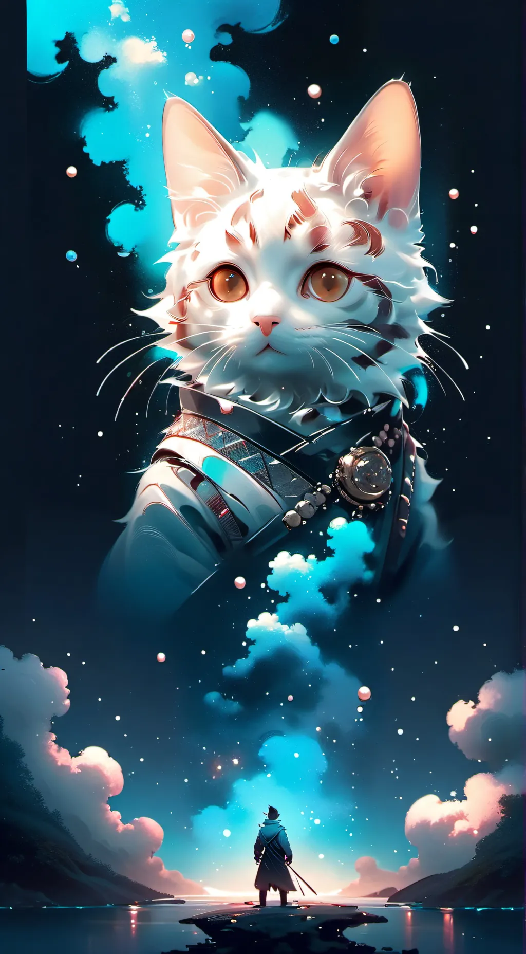 ai character: catnap background