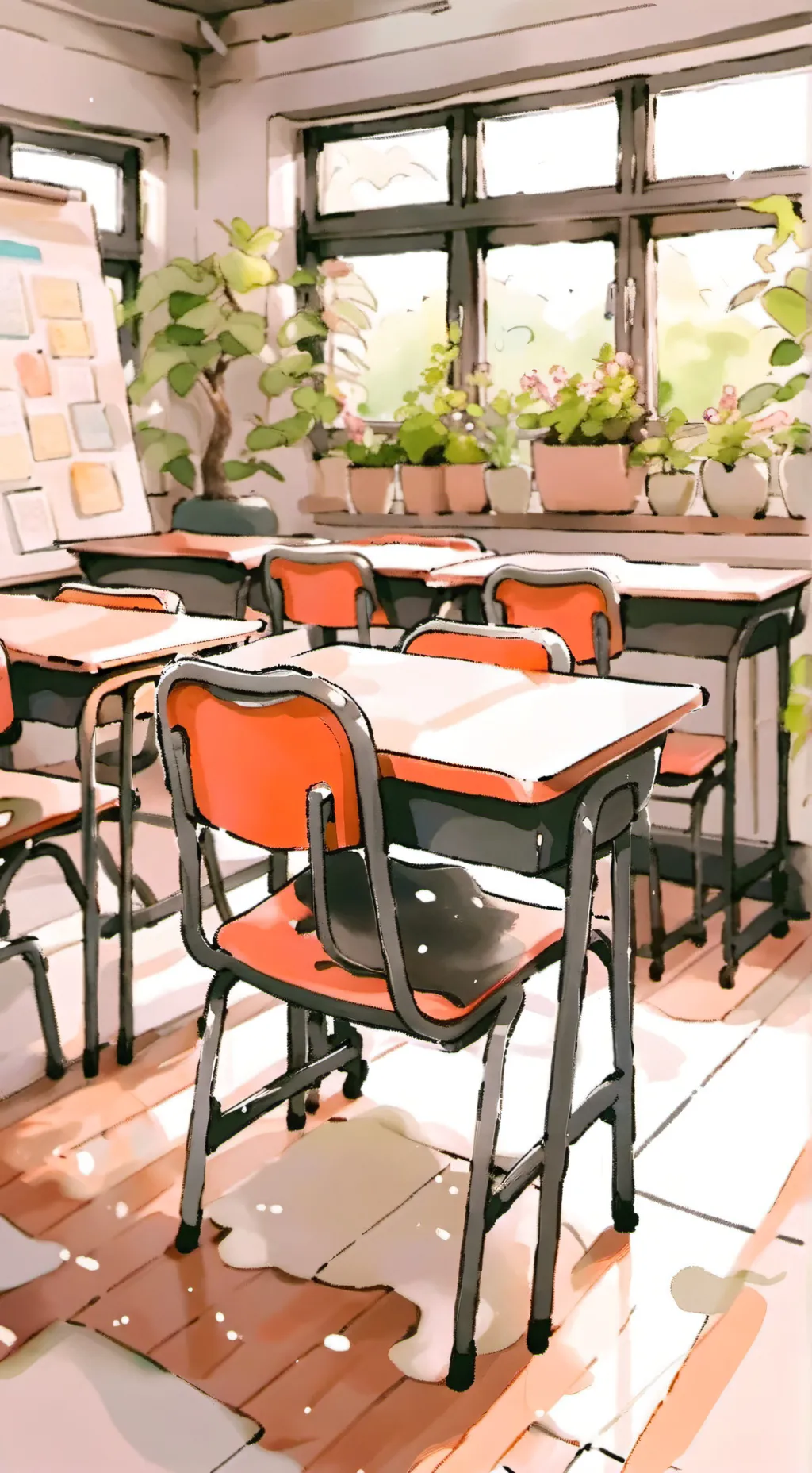 ai character: High School background