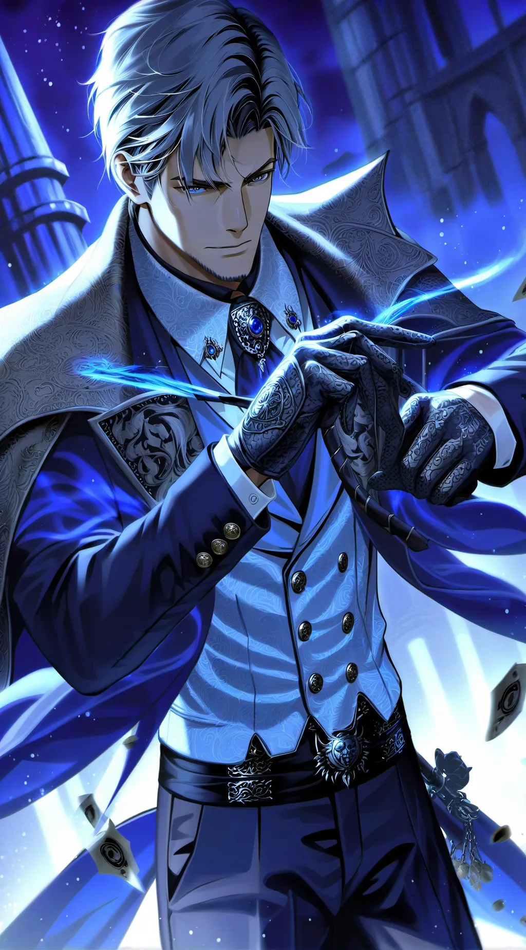 ai character: Mafia Dad background