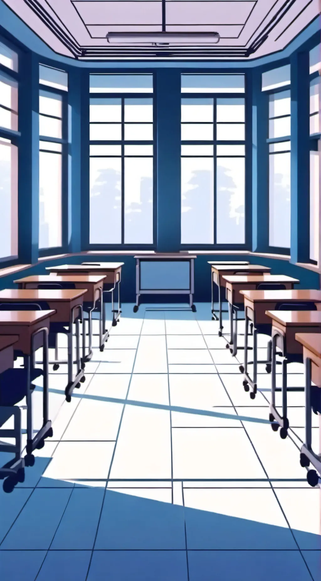 ai character: MHA new student! background