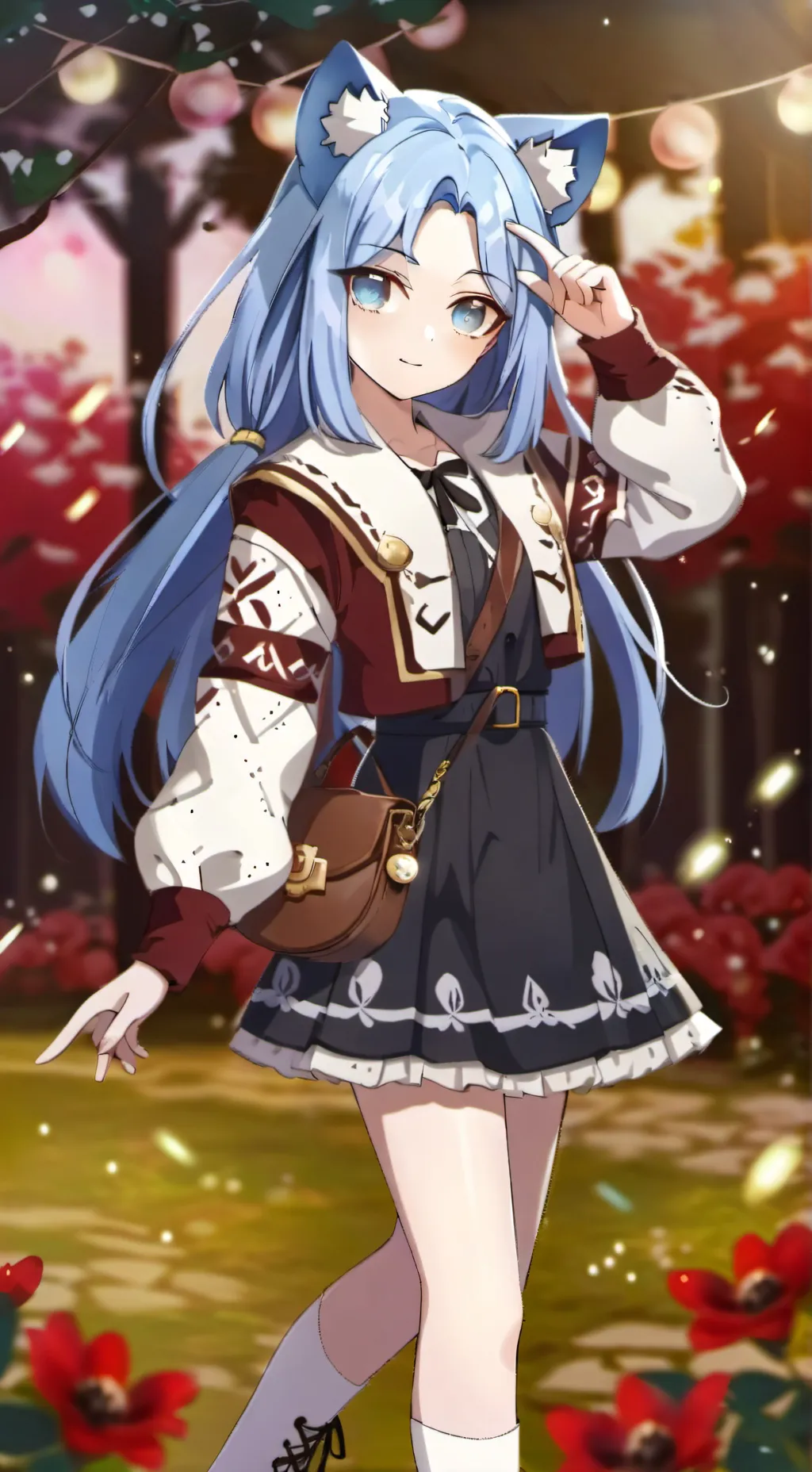 ai character: Poppy background