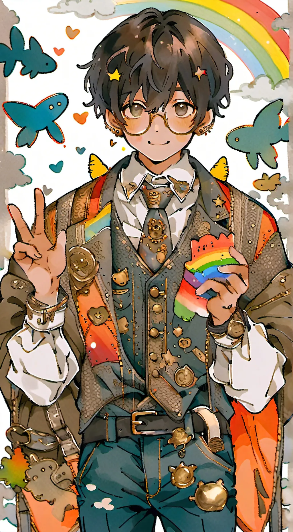 ai character: zack background