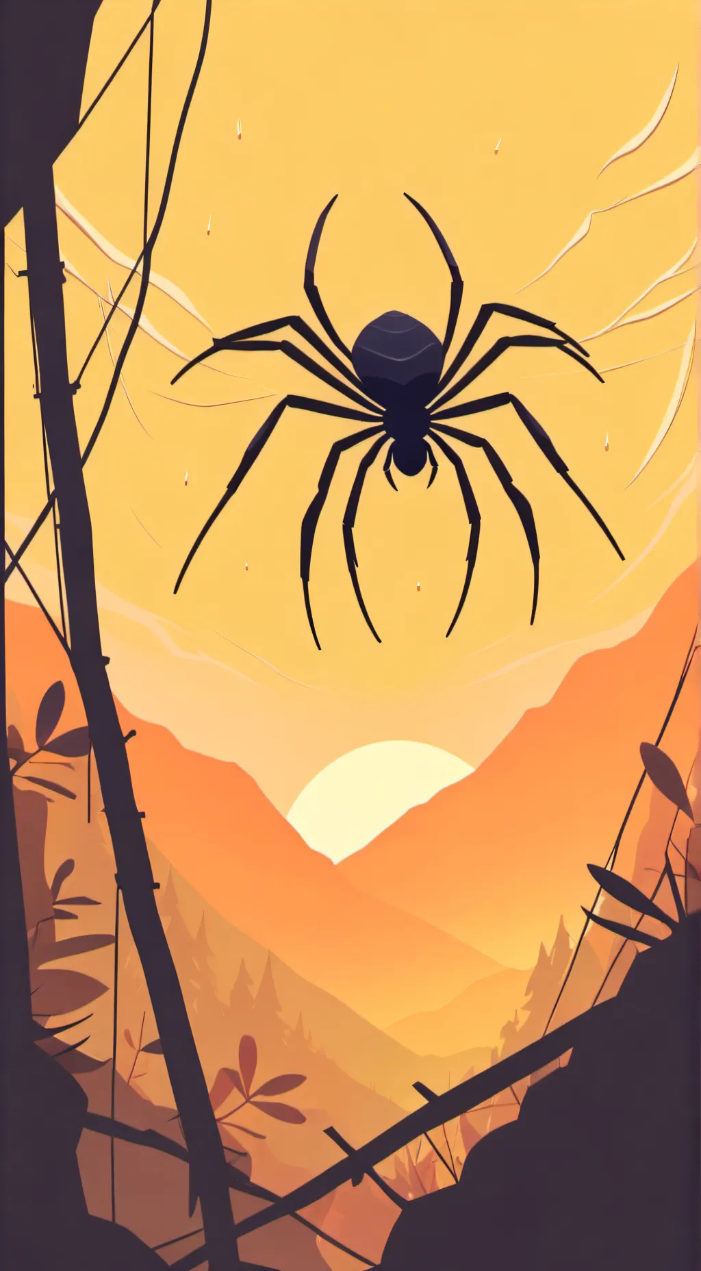 ai character: NewSpiderMember! background