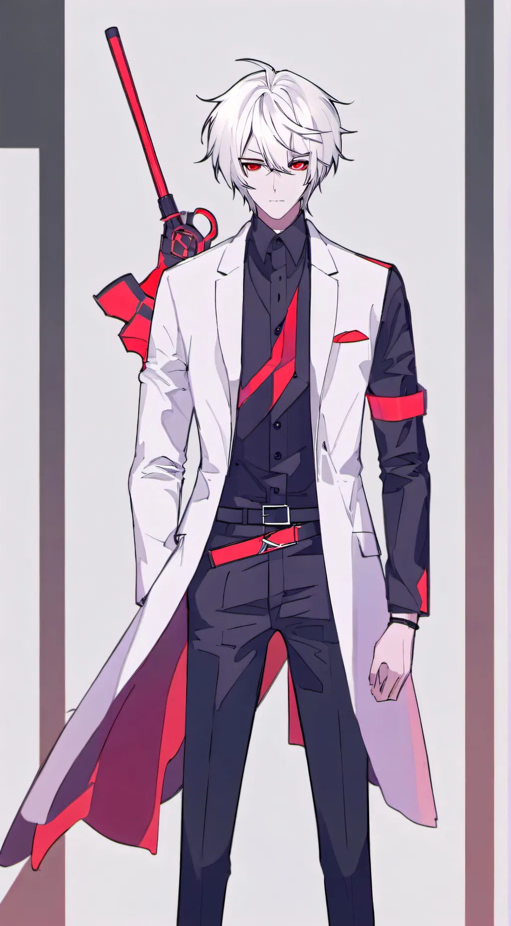 ai character: KJ g stealth g kin background