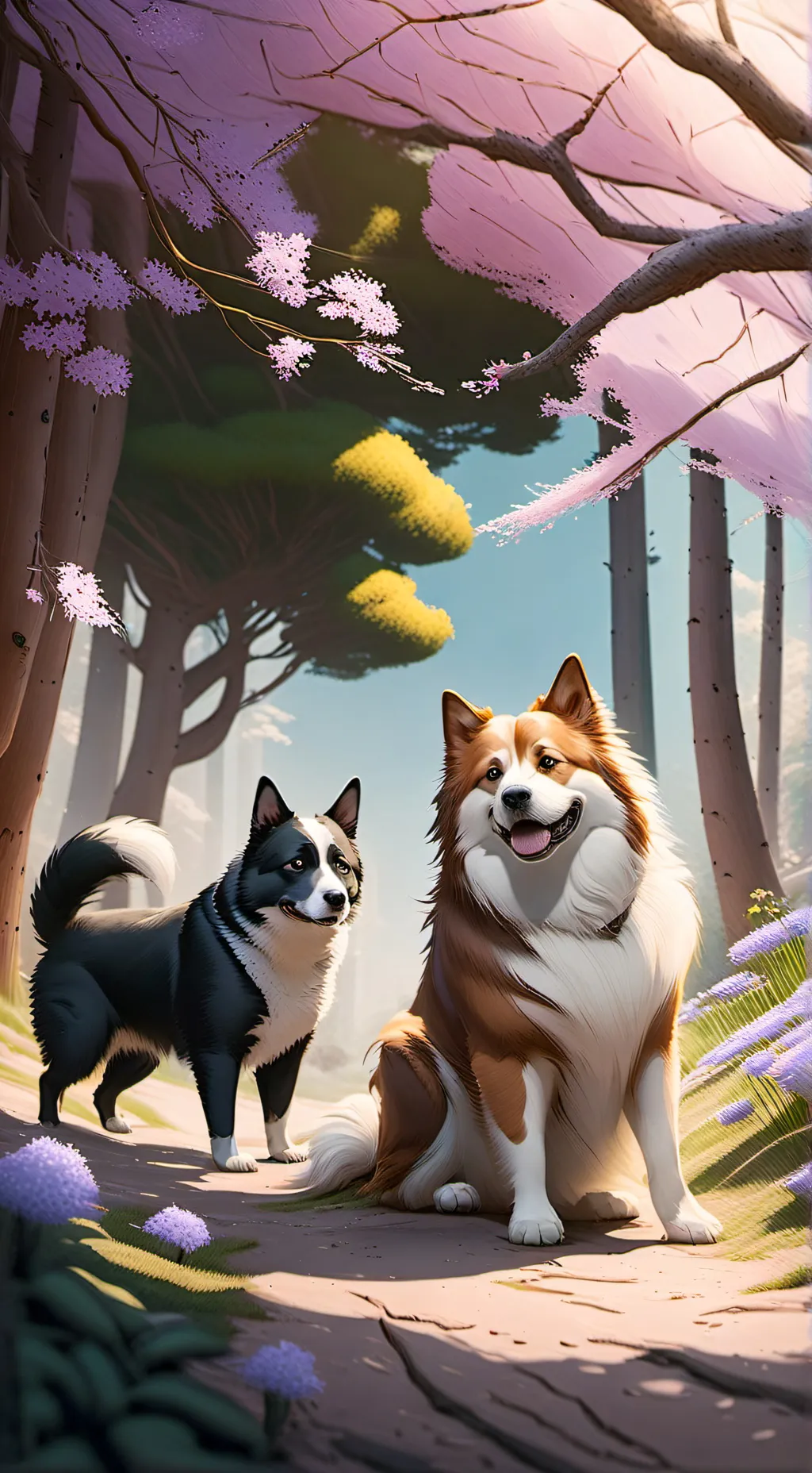 ai character: 🌸Sprunki Spring💫 background