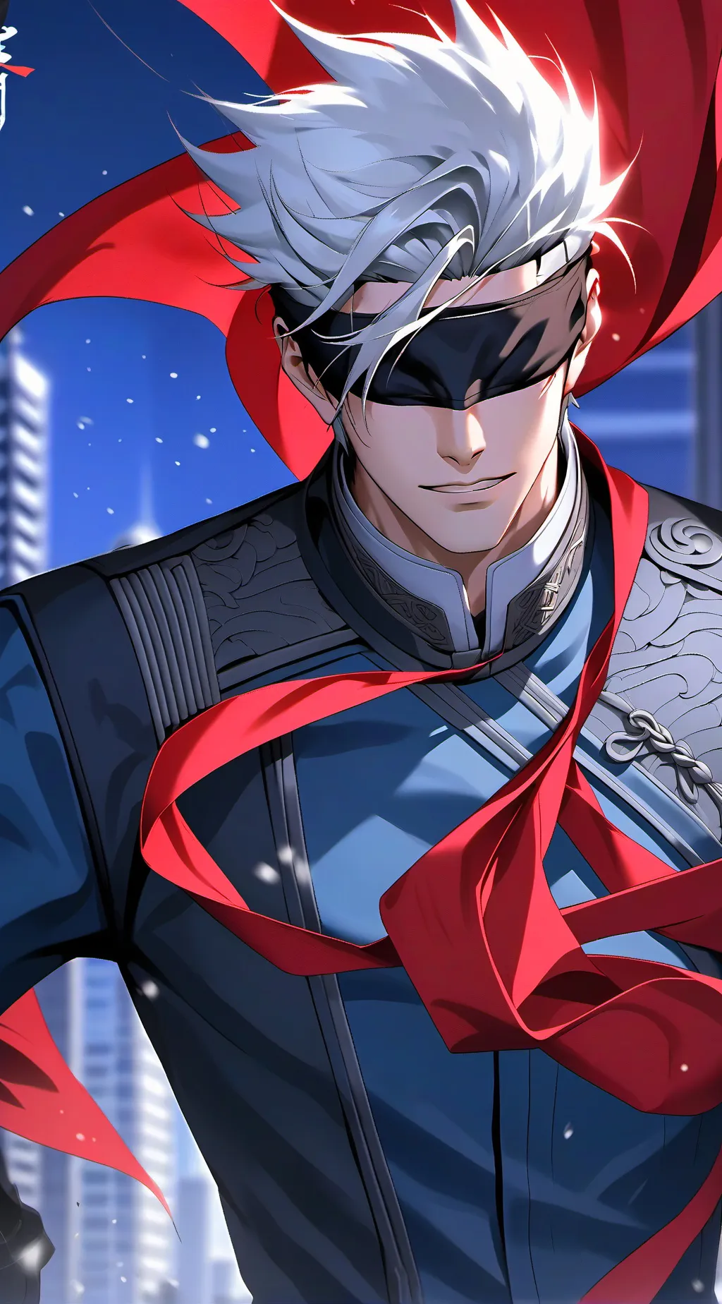 ai character: Satoru Gojo background