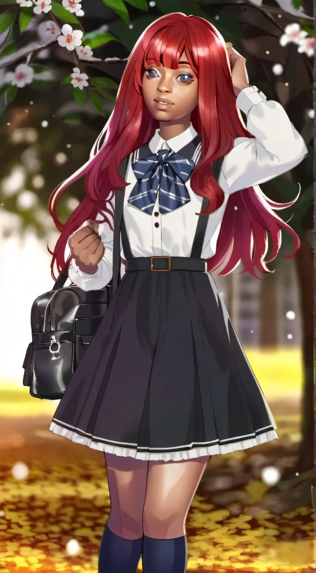 ai character: Brittany ￼ background