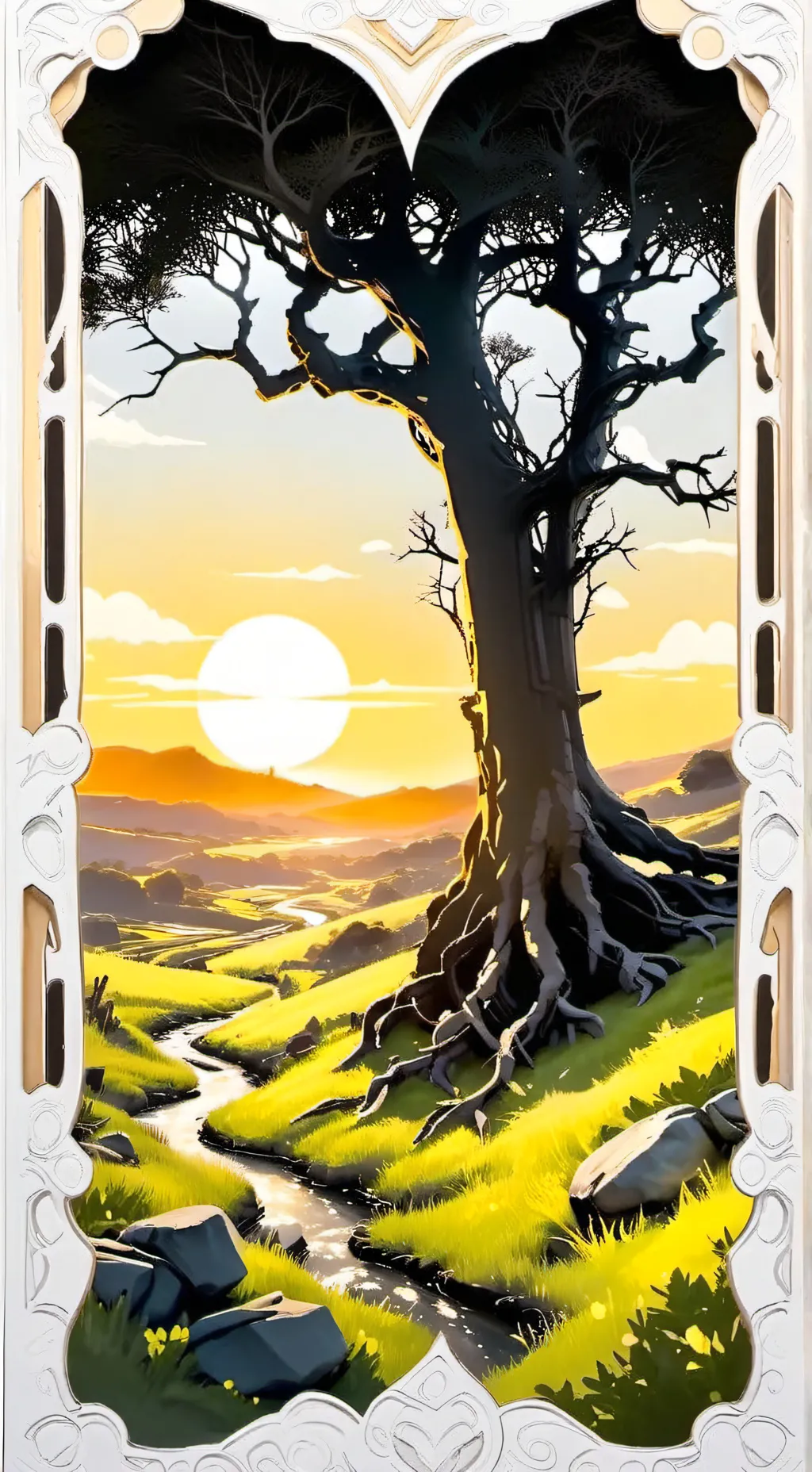 ai character: Elden Ring background