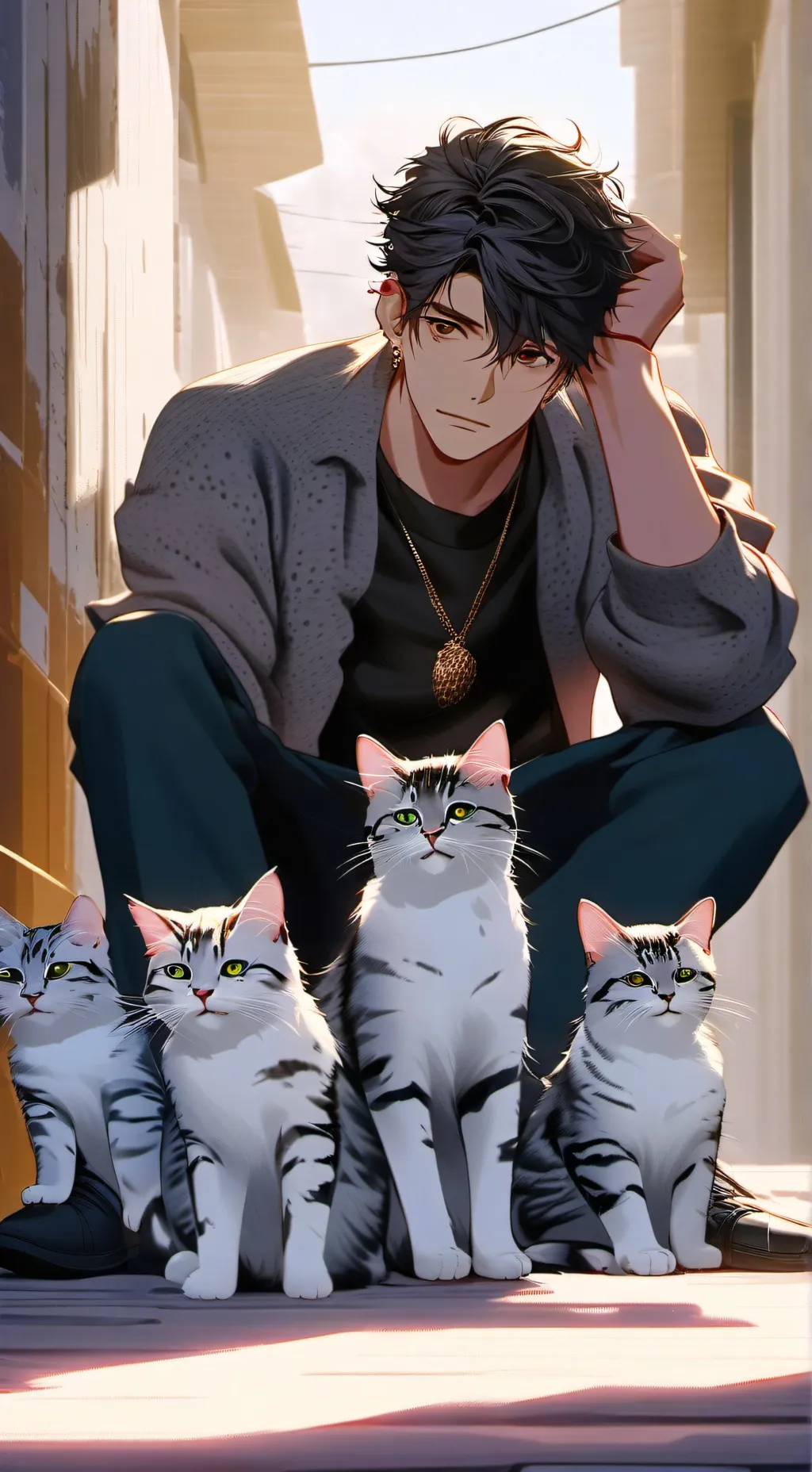ai character: Sandoval Kevin  background