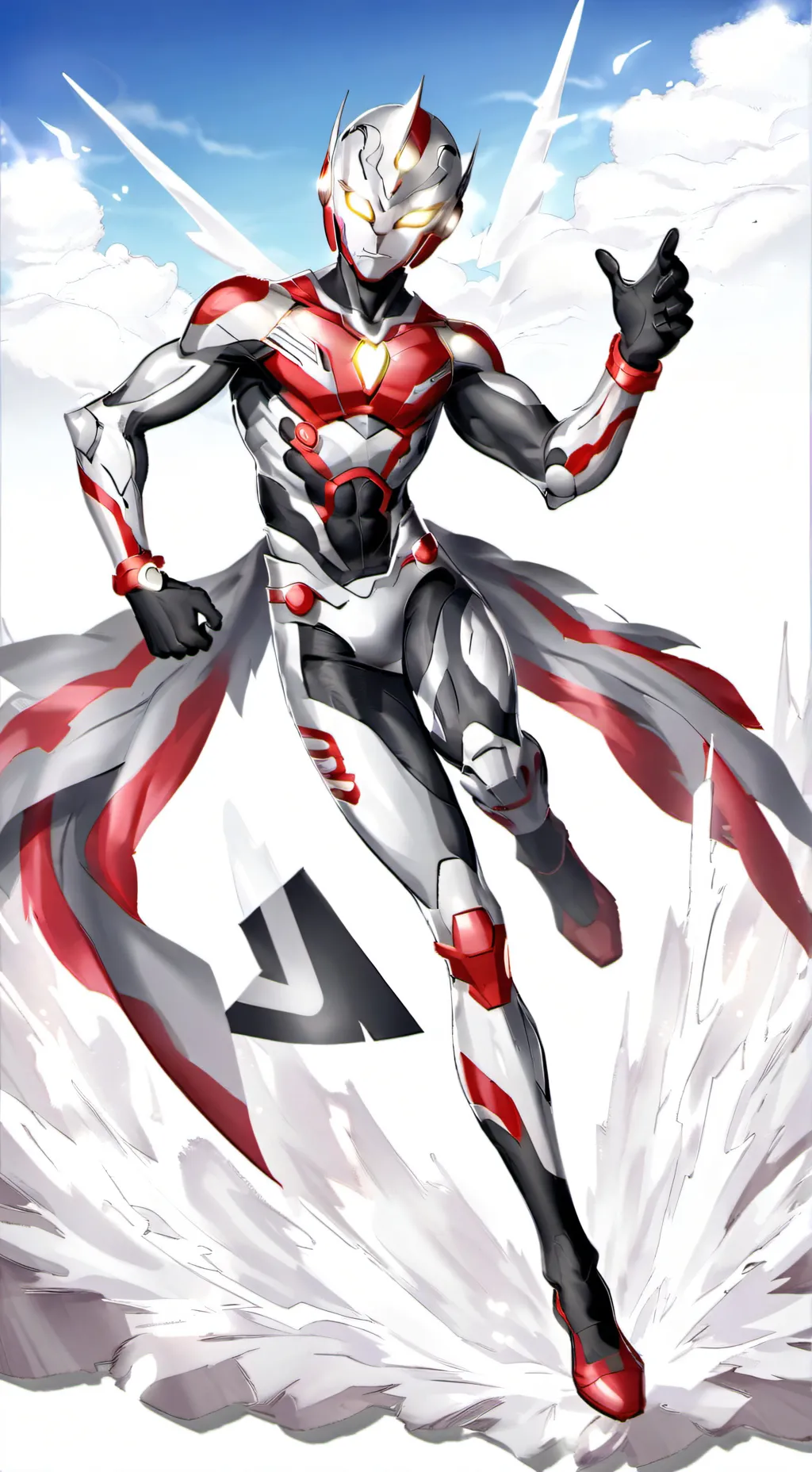 ai character: 法萨尔奥特曼 background