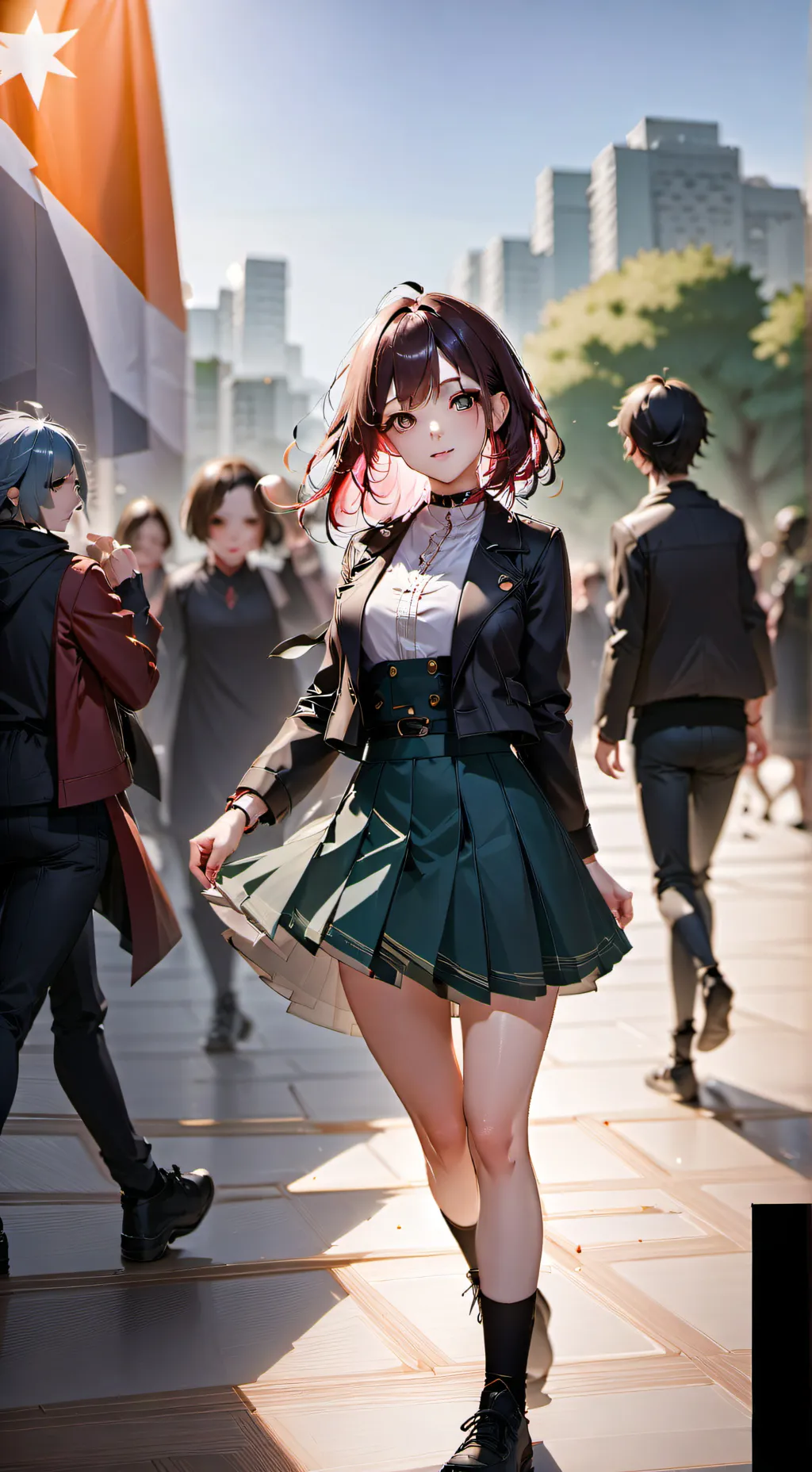 ai character: Marta  background