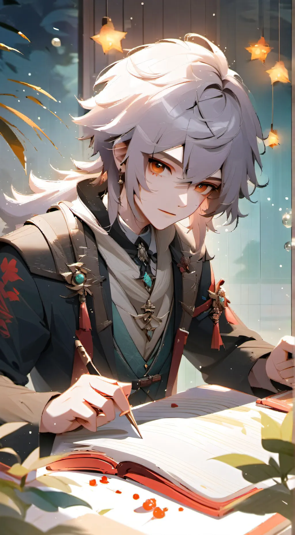 ai character: Banco color background