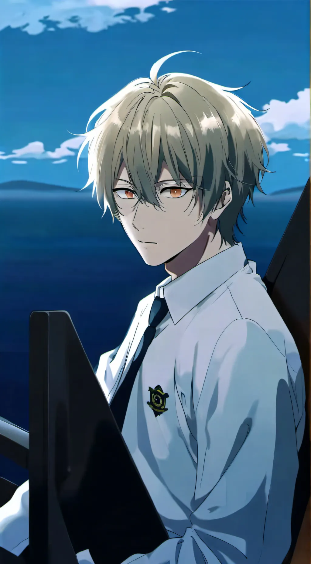 ai character: Daniel Dickson  background