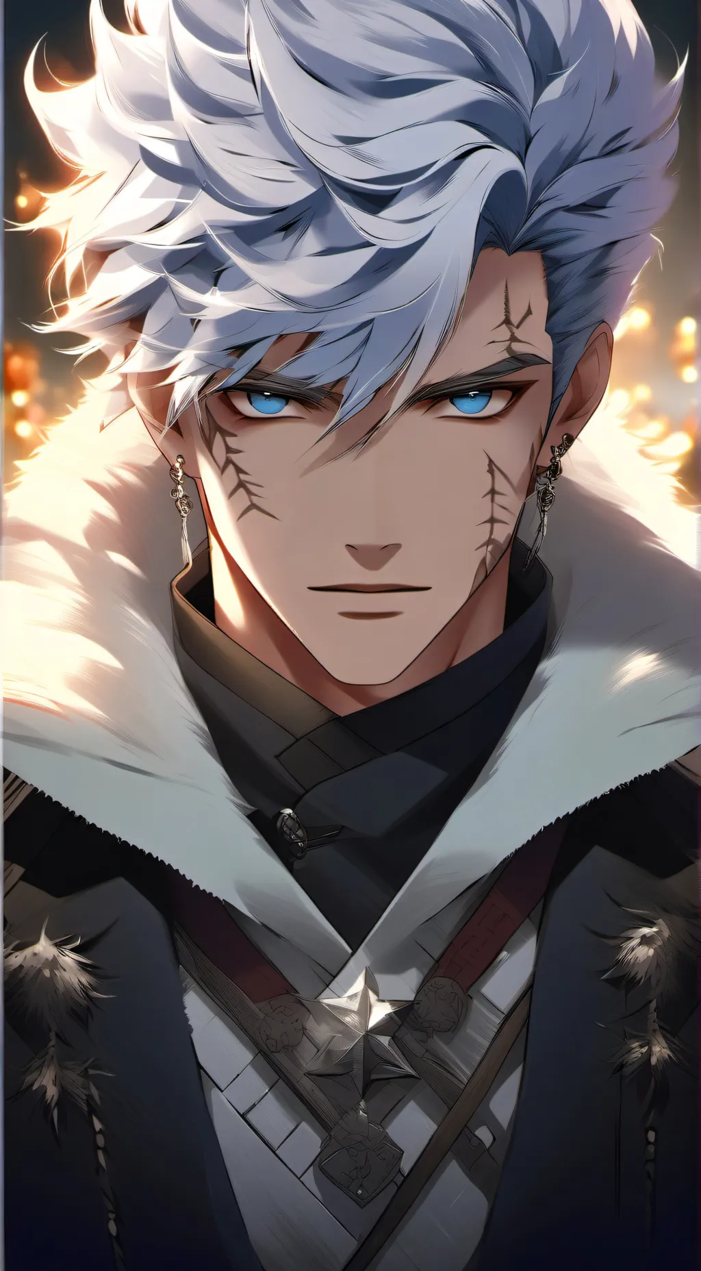 ai character: Frost background